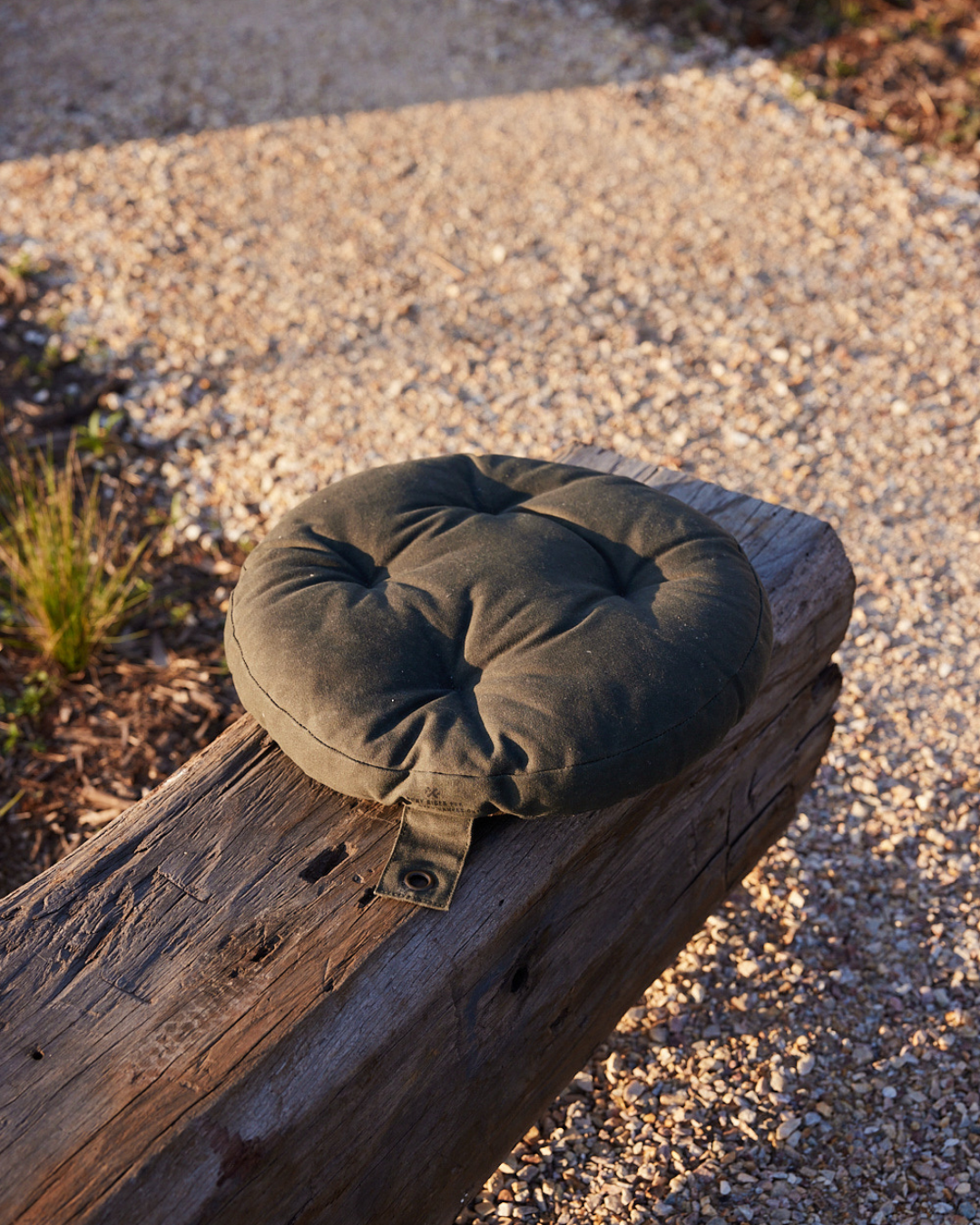 Camp Fire Outdoor Floor Cushion | Khaki
