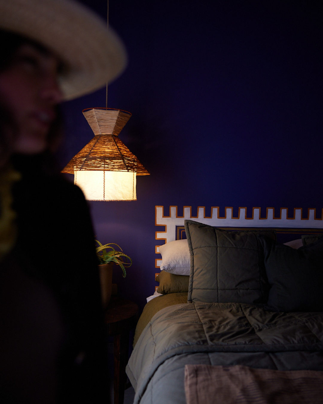 Organic Cabin Quilted Sham | Khaki