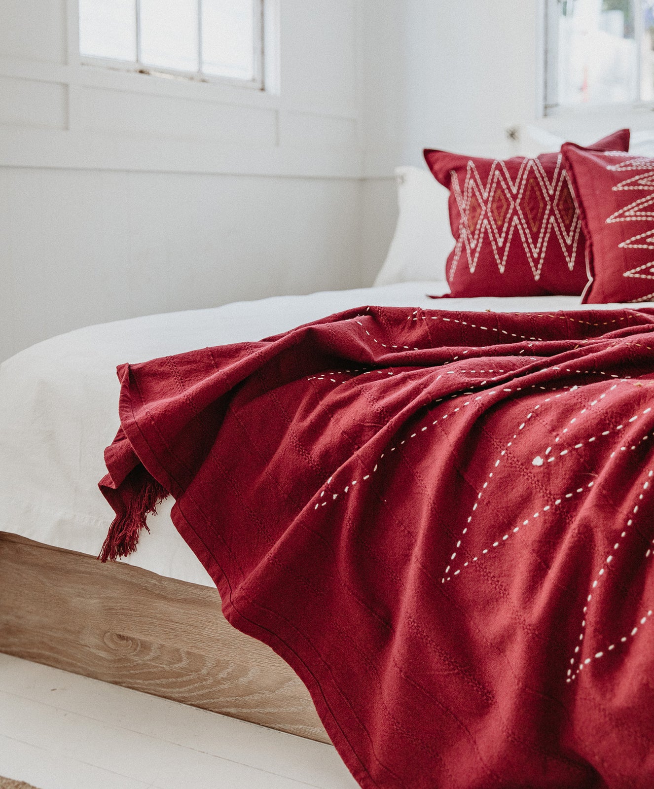 Given Travel Throw | Tawney Port/Oats