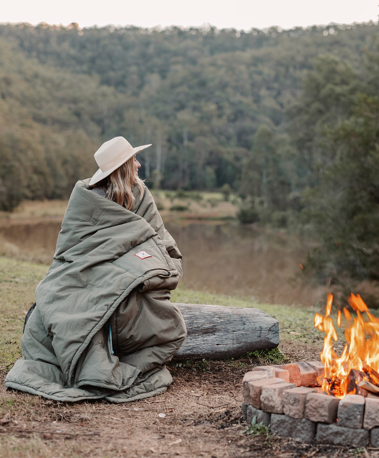 Sleeping Swag Bag X Quilts | Khaki