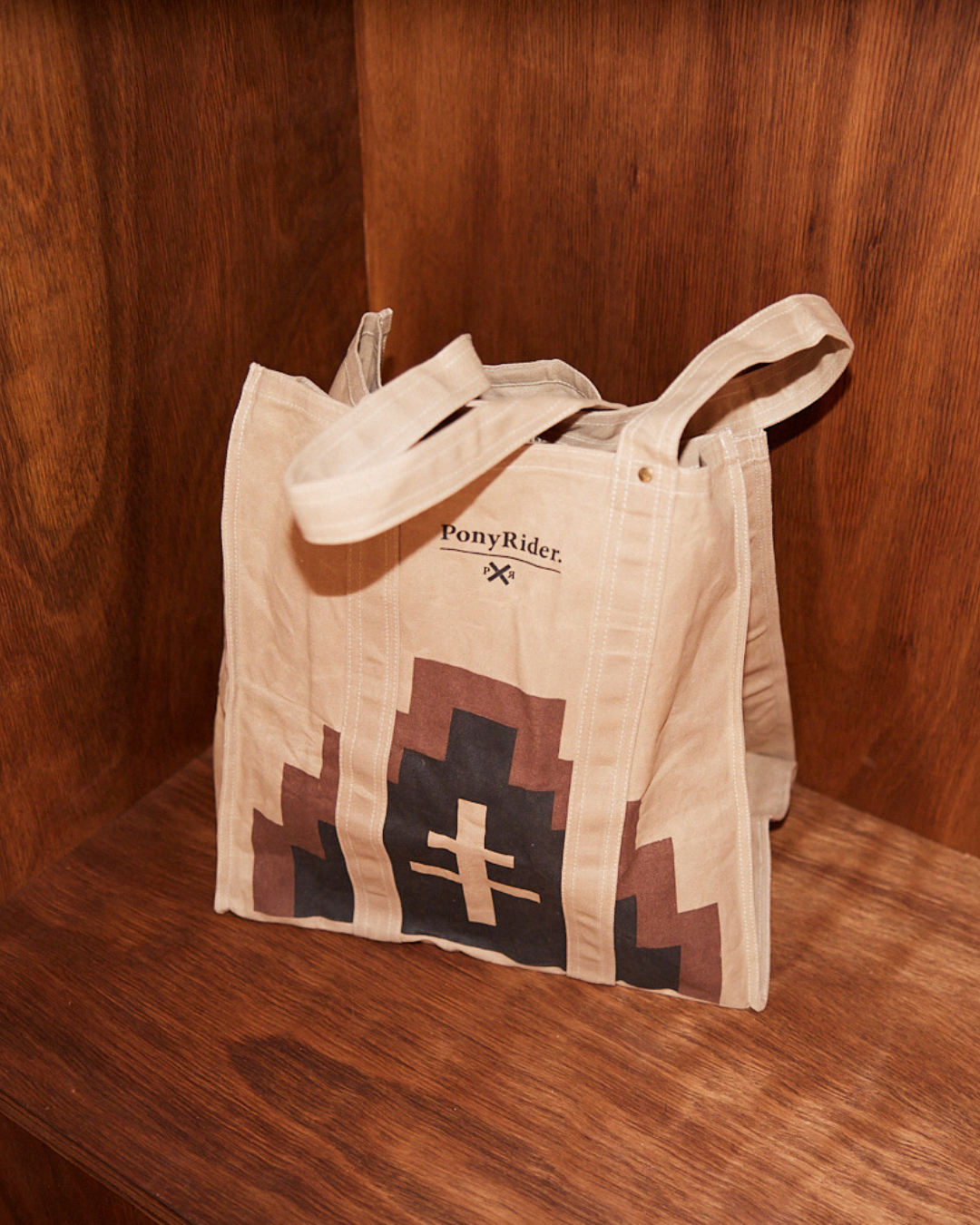 Market Canvas Tote Bag | Mountain