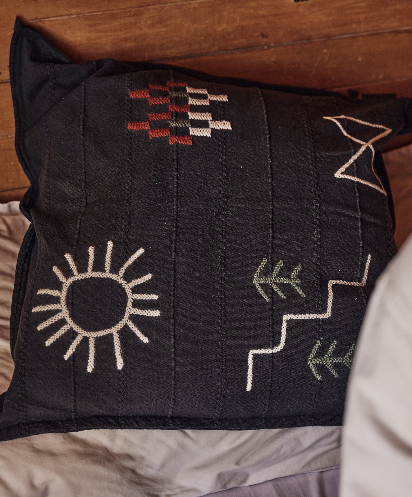 Our Nations Cushion | Black / Multi