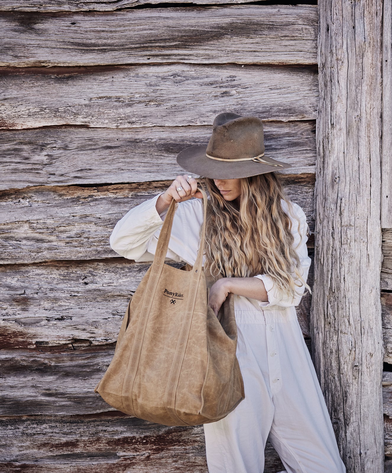 Market Canvas Tote Bag | Clay