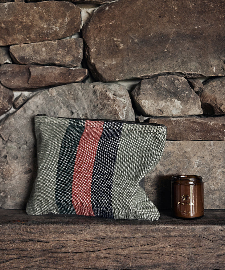 Adventure Bound Green Clutch Bag