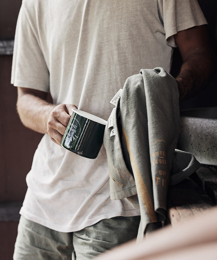 National Parks Enamel Mug | Forest Green