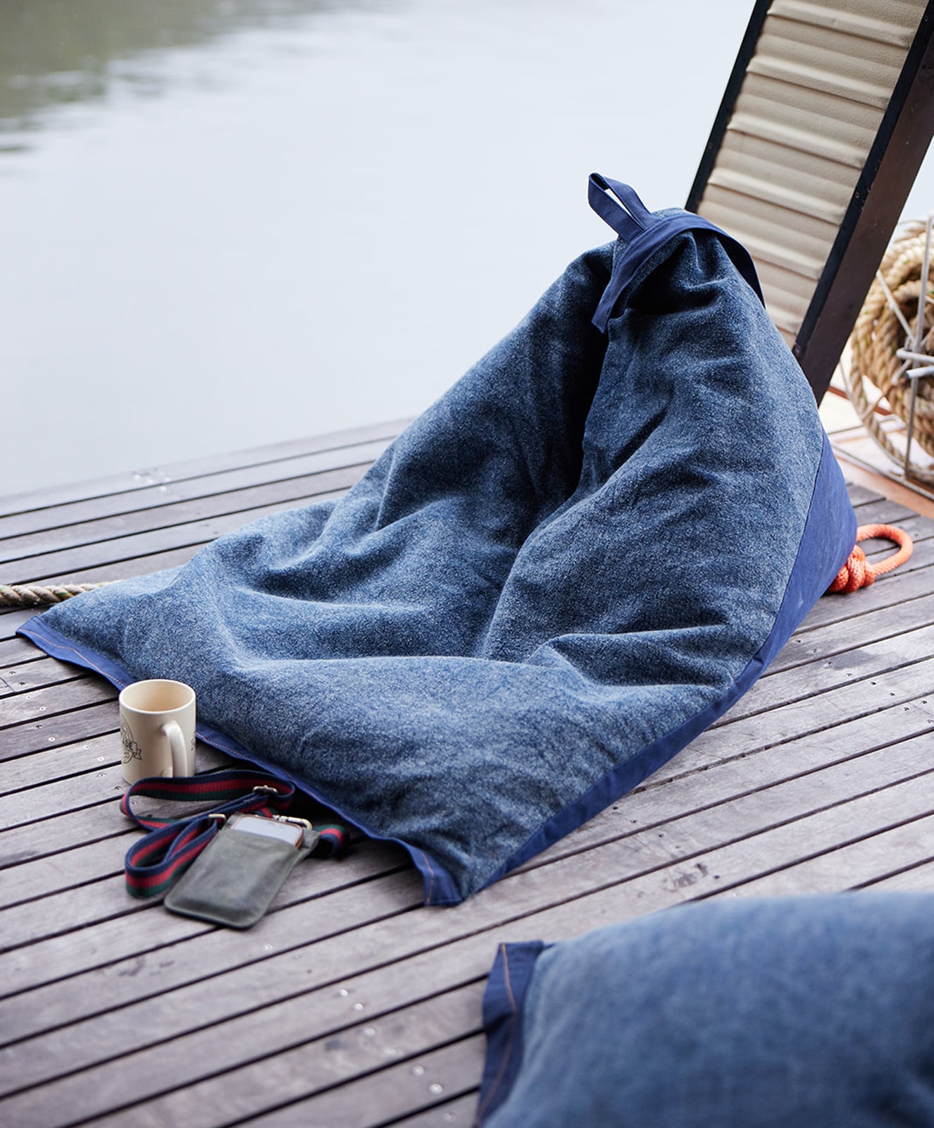 Outsider Kids Bean Bag | Navy