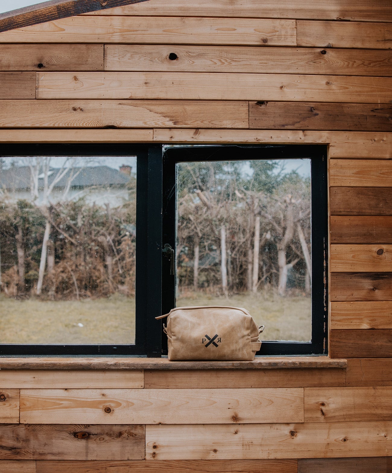 Slow Road Duffle Toiletry Bag | Clay