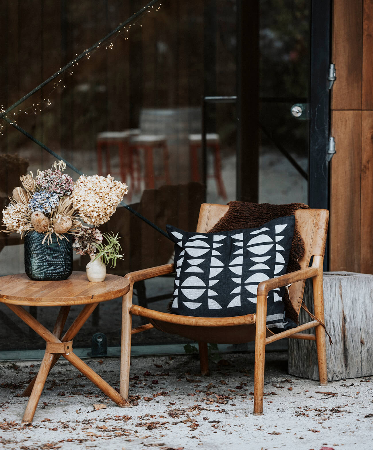 Moonrise Cushion | Black