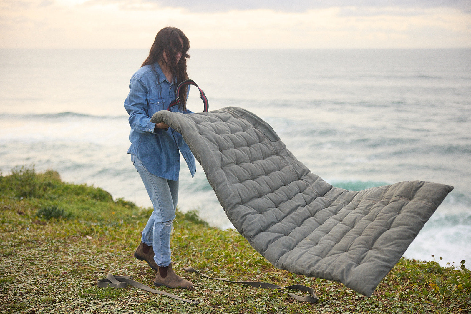 The Chill Out Futon Mattress | Recycled Khaki