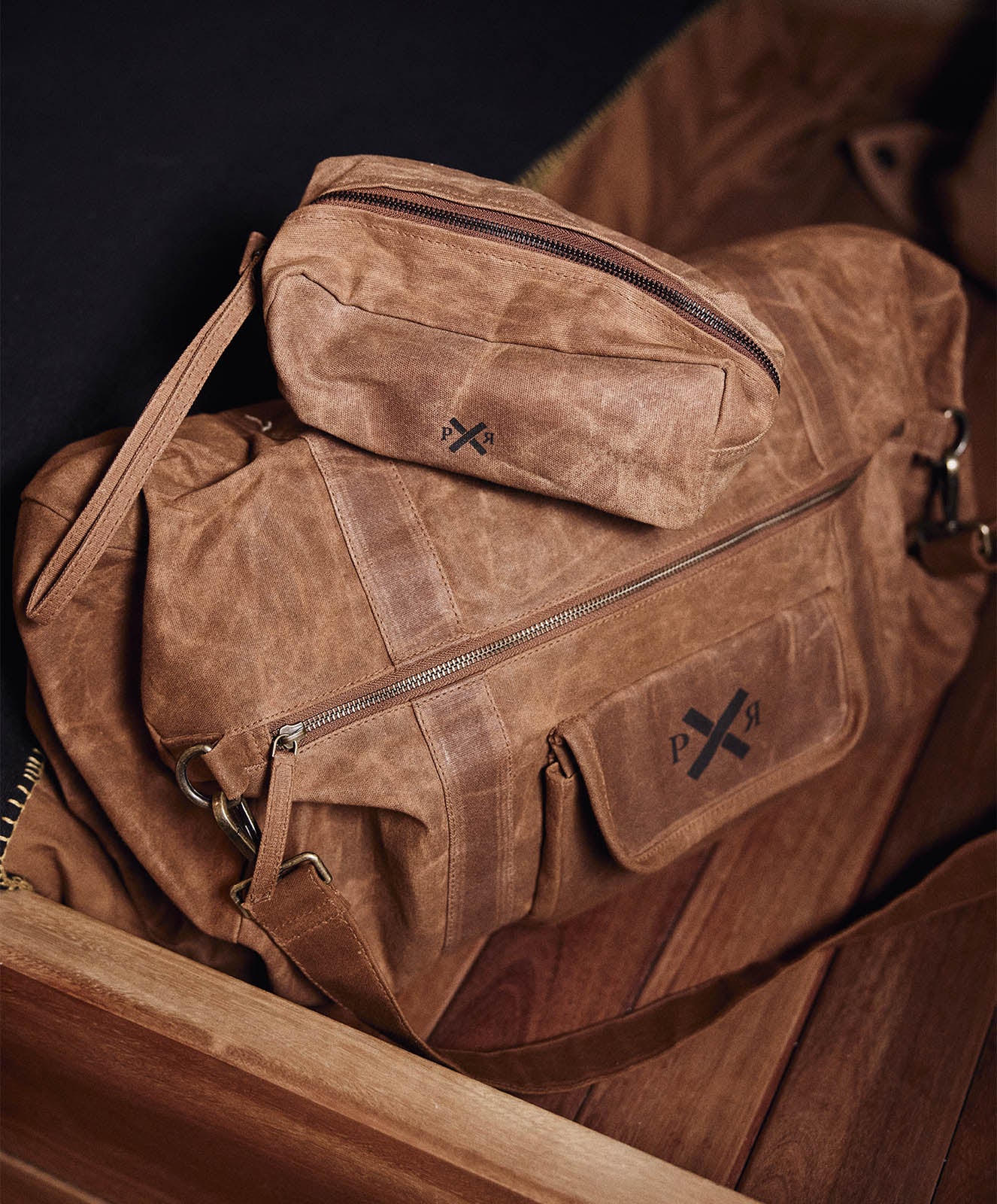 Day Tripper Canvas Pencil Case | Spice