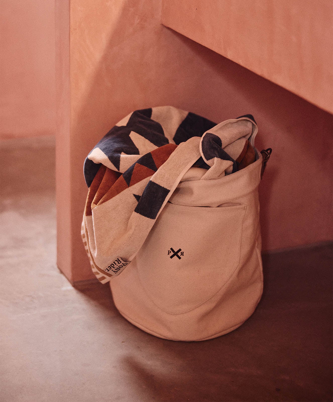 Drifter Multi Use Utility Bucket Bag | Natural