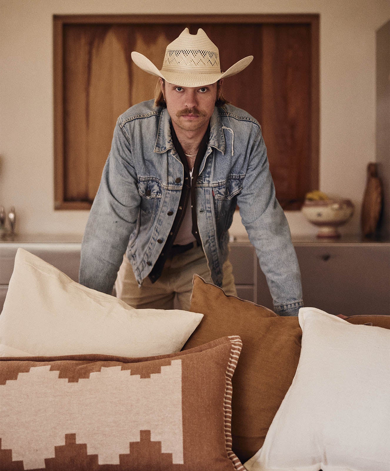 Dusty Creek Cushion Rectangle | Spice