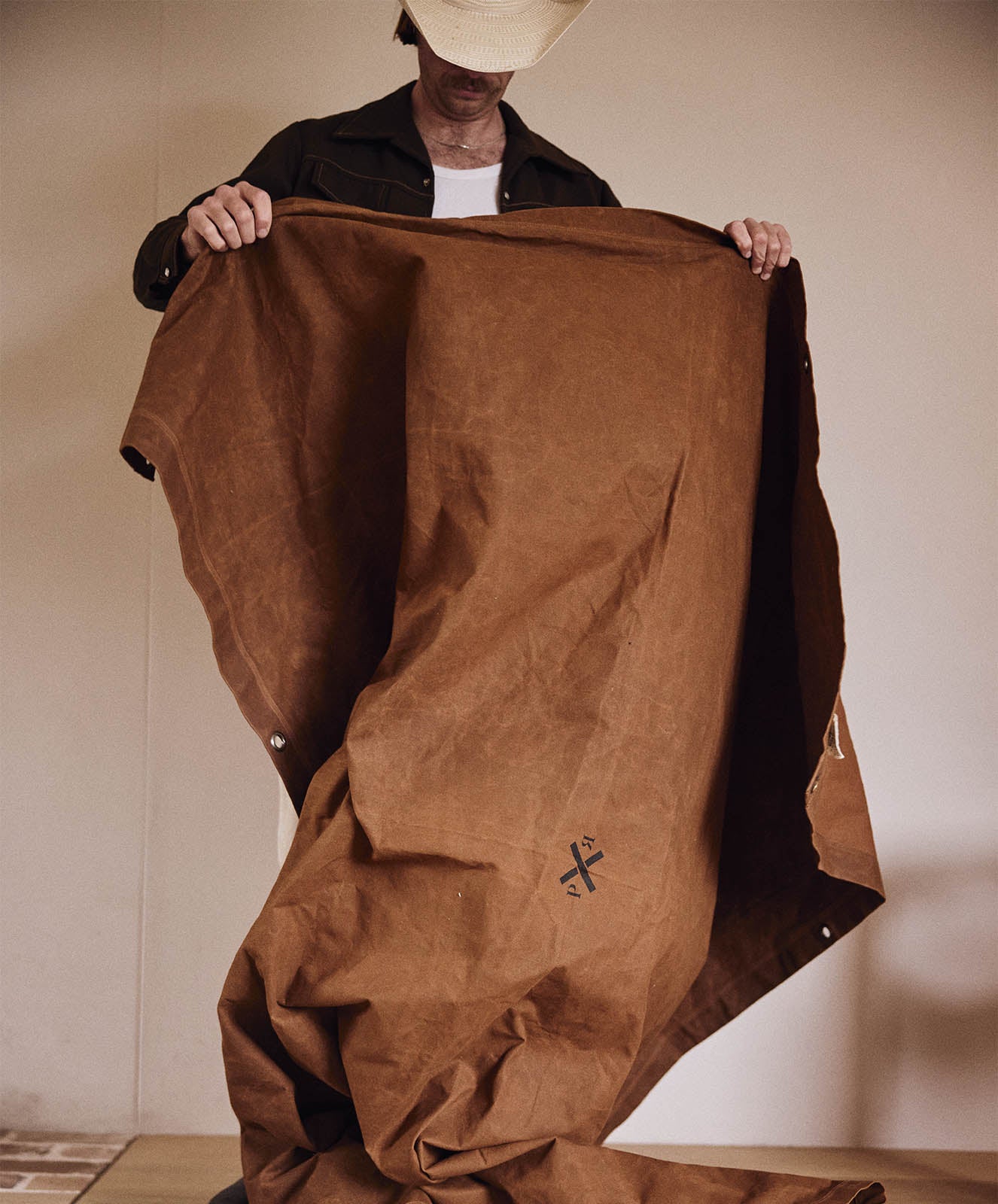 Day Tripper Outdoor Canvas Throw | Spice