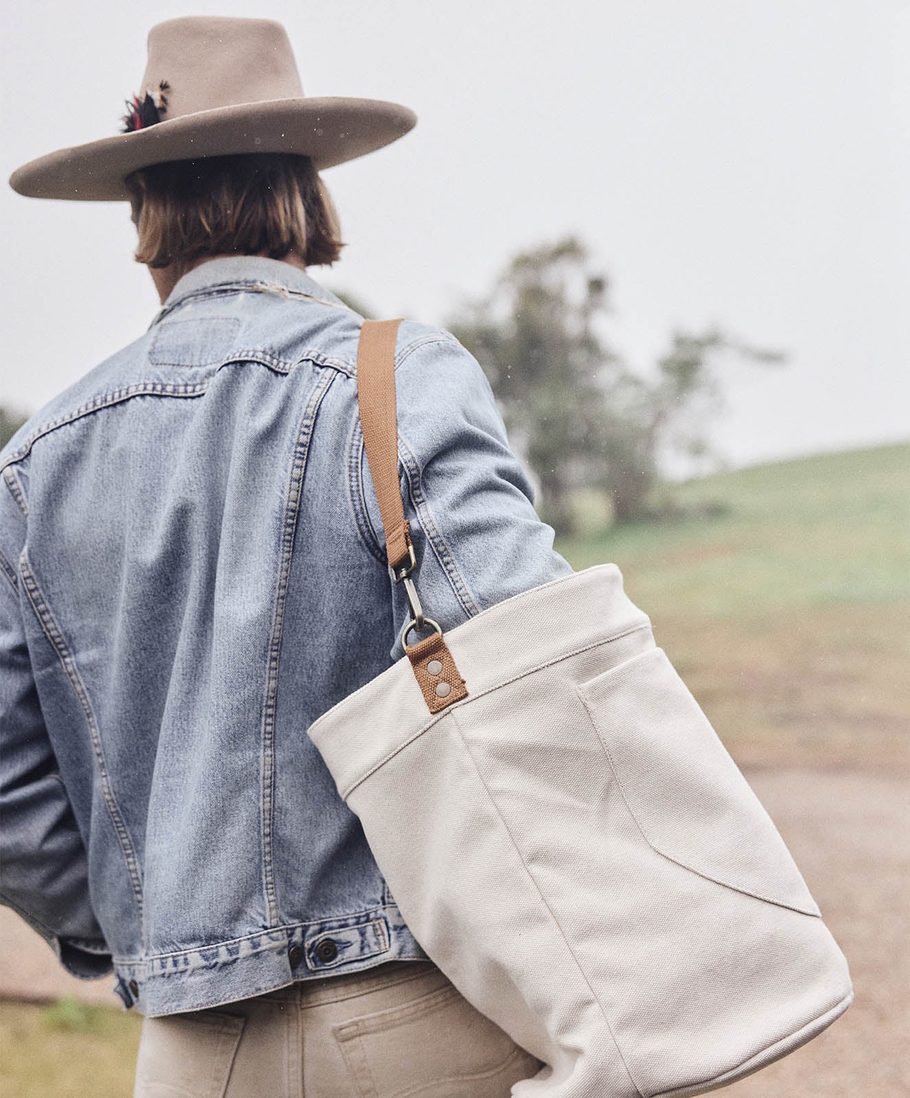 Drifter Multi Use Utility Bucket Bag | Natural