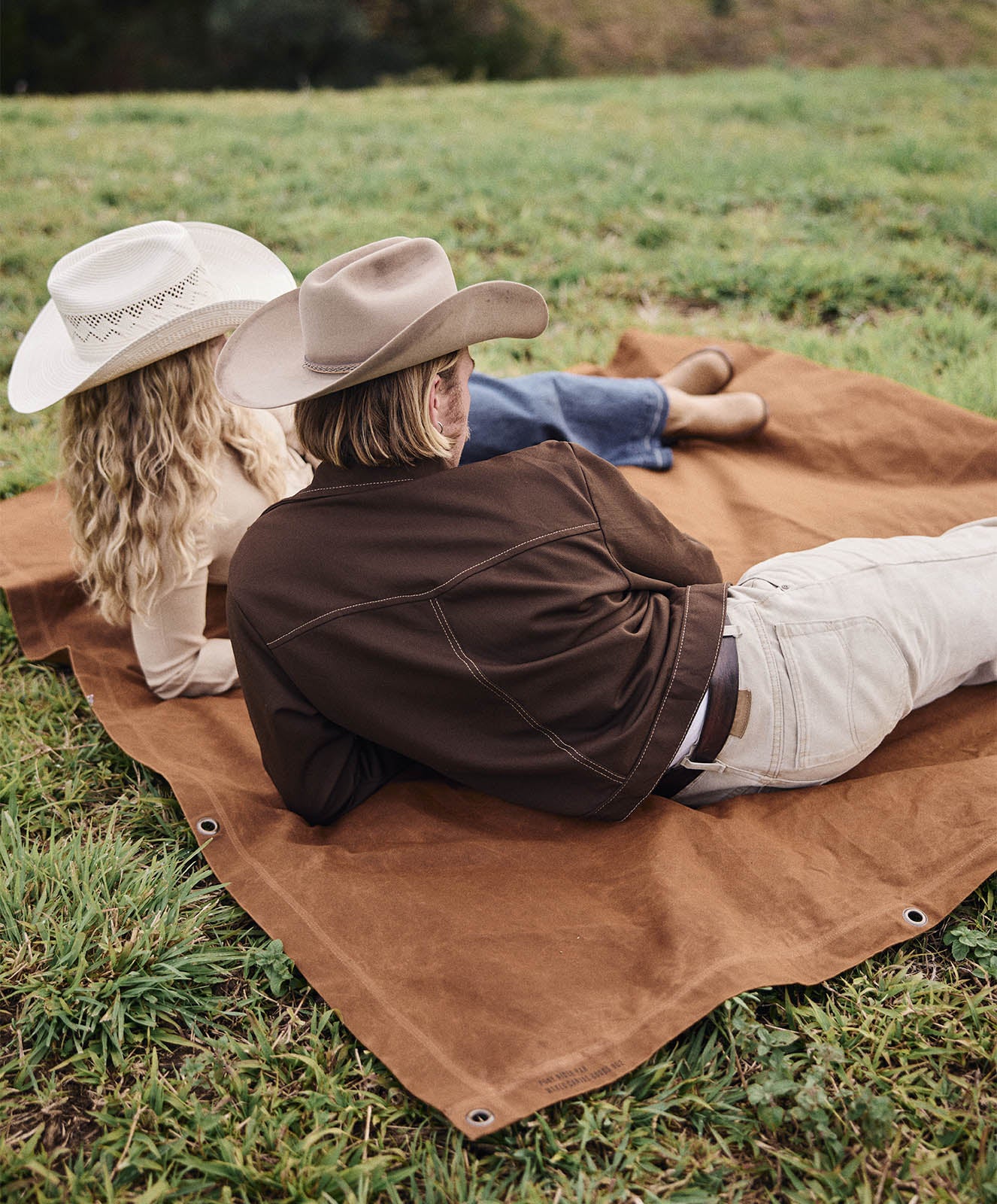Day Tripper Outdoor Canvas Throw | Spice