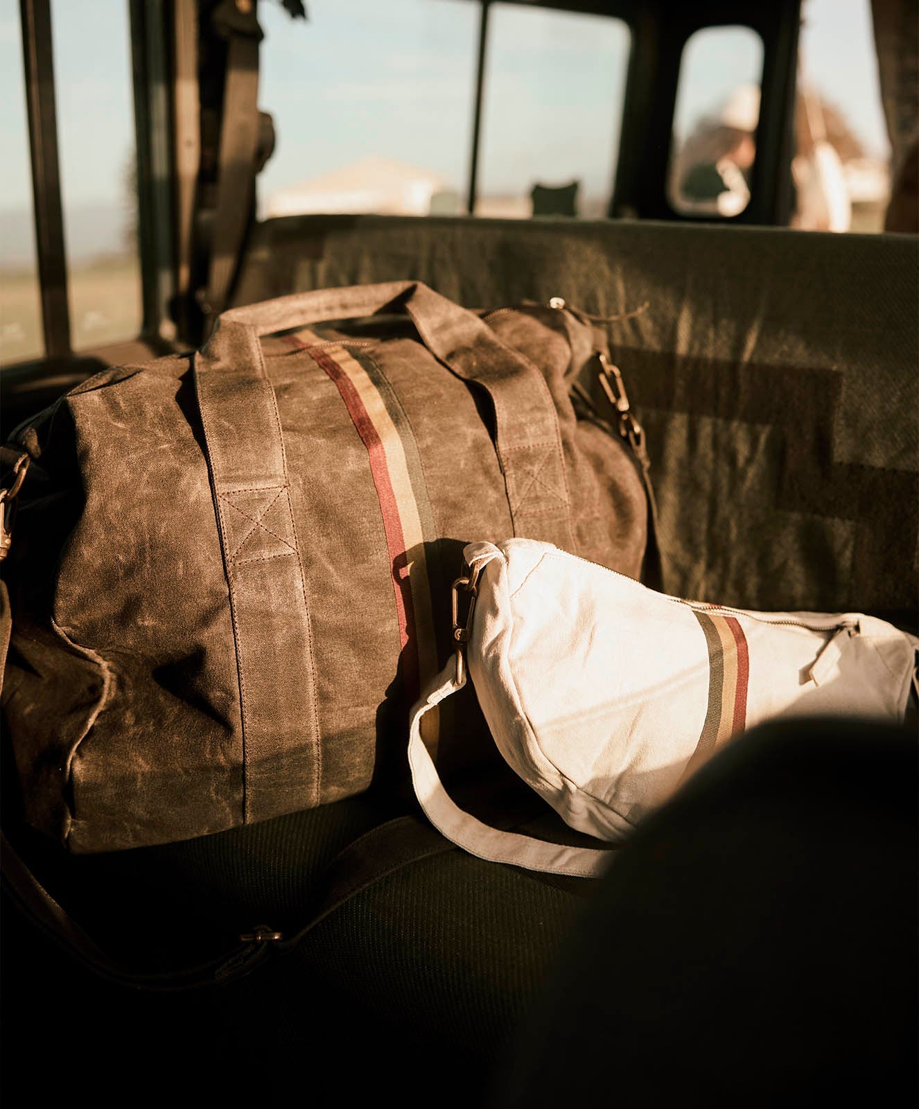 Escapee Shoulder Bag | Upcycled | Natural