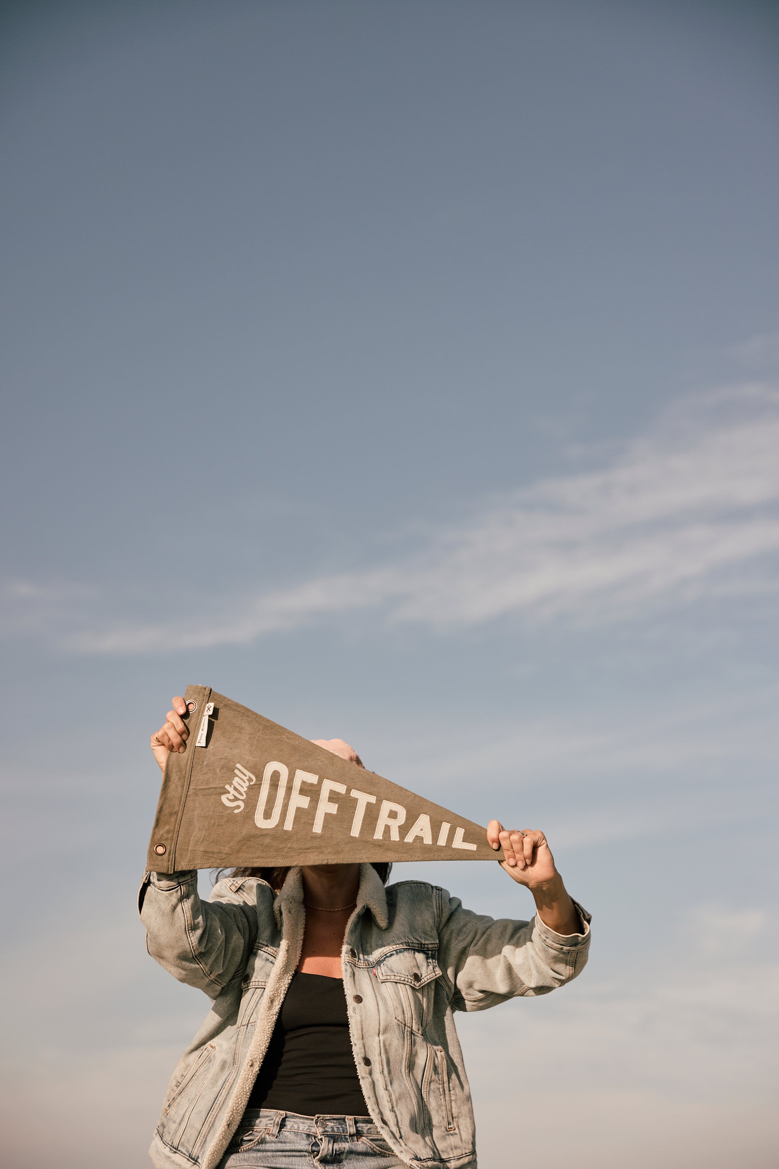 Off Trail Flag Wall Banner I Duffle Green