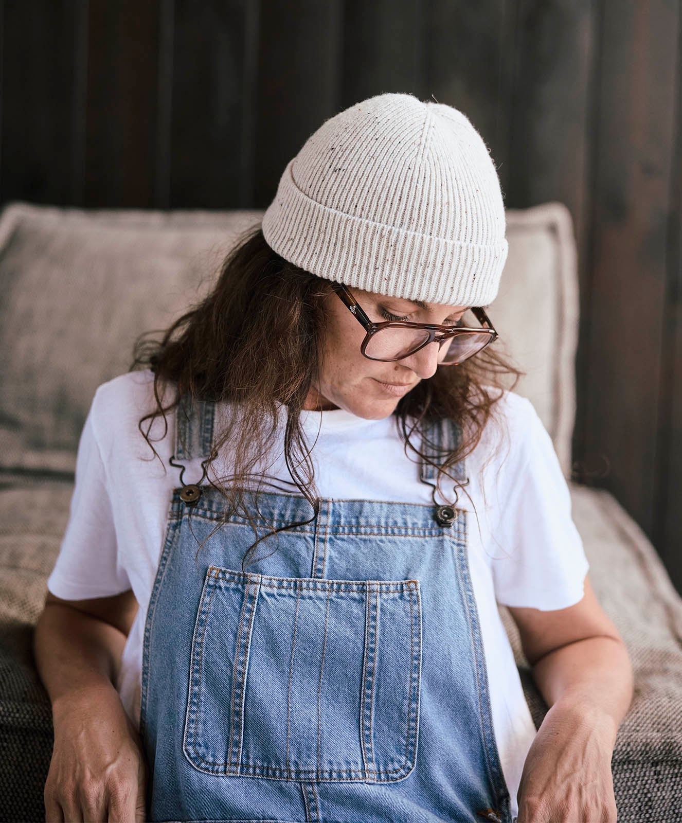Merino Wool Beanie I Natural