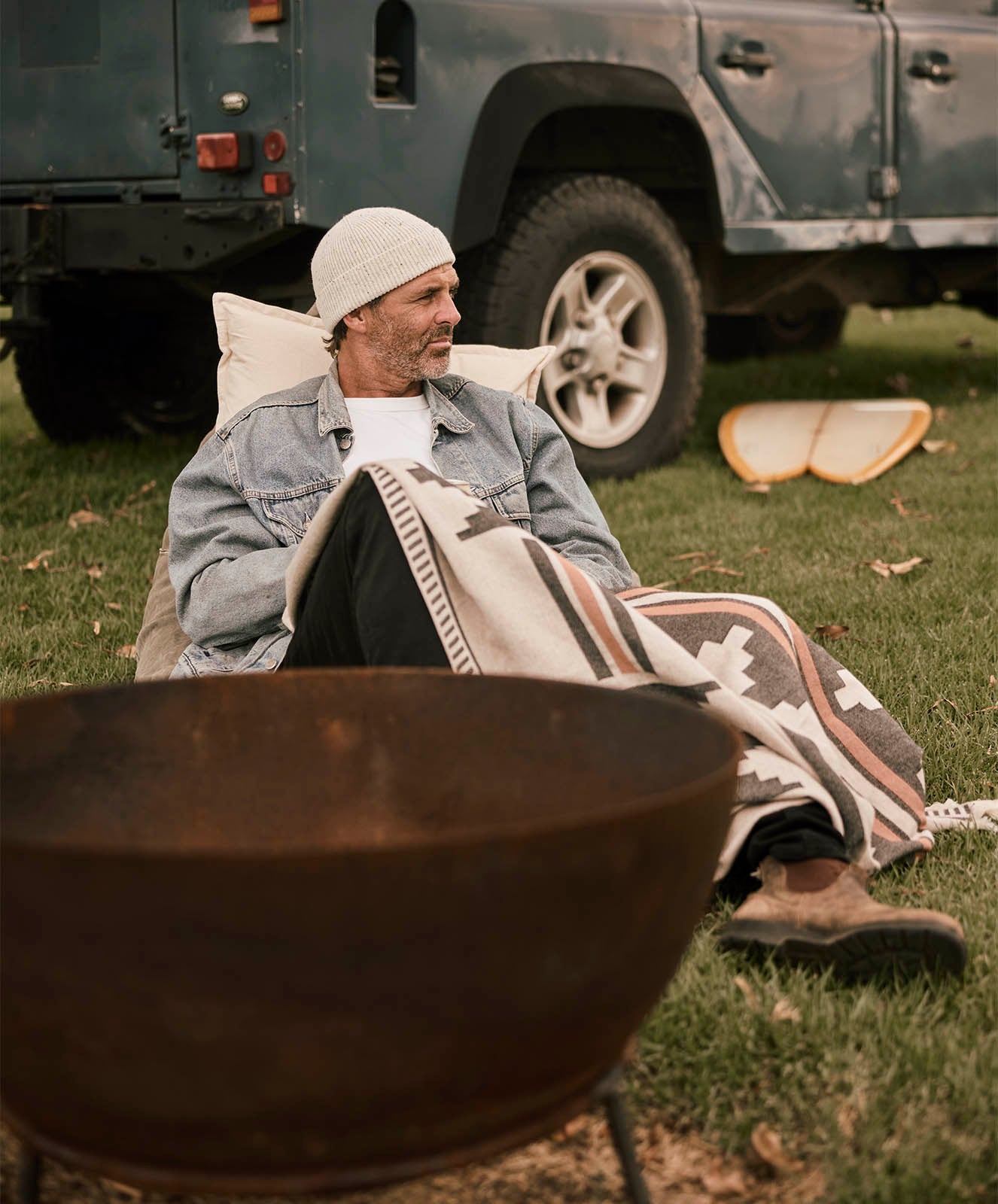 Up River Throw | Natural