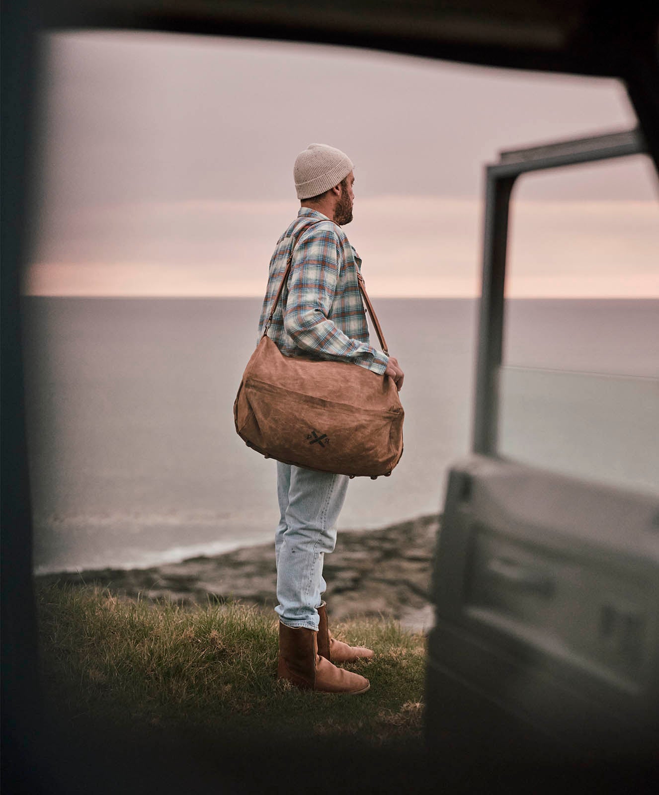 Slow Road Duffle Bag Small | Spice