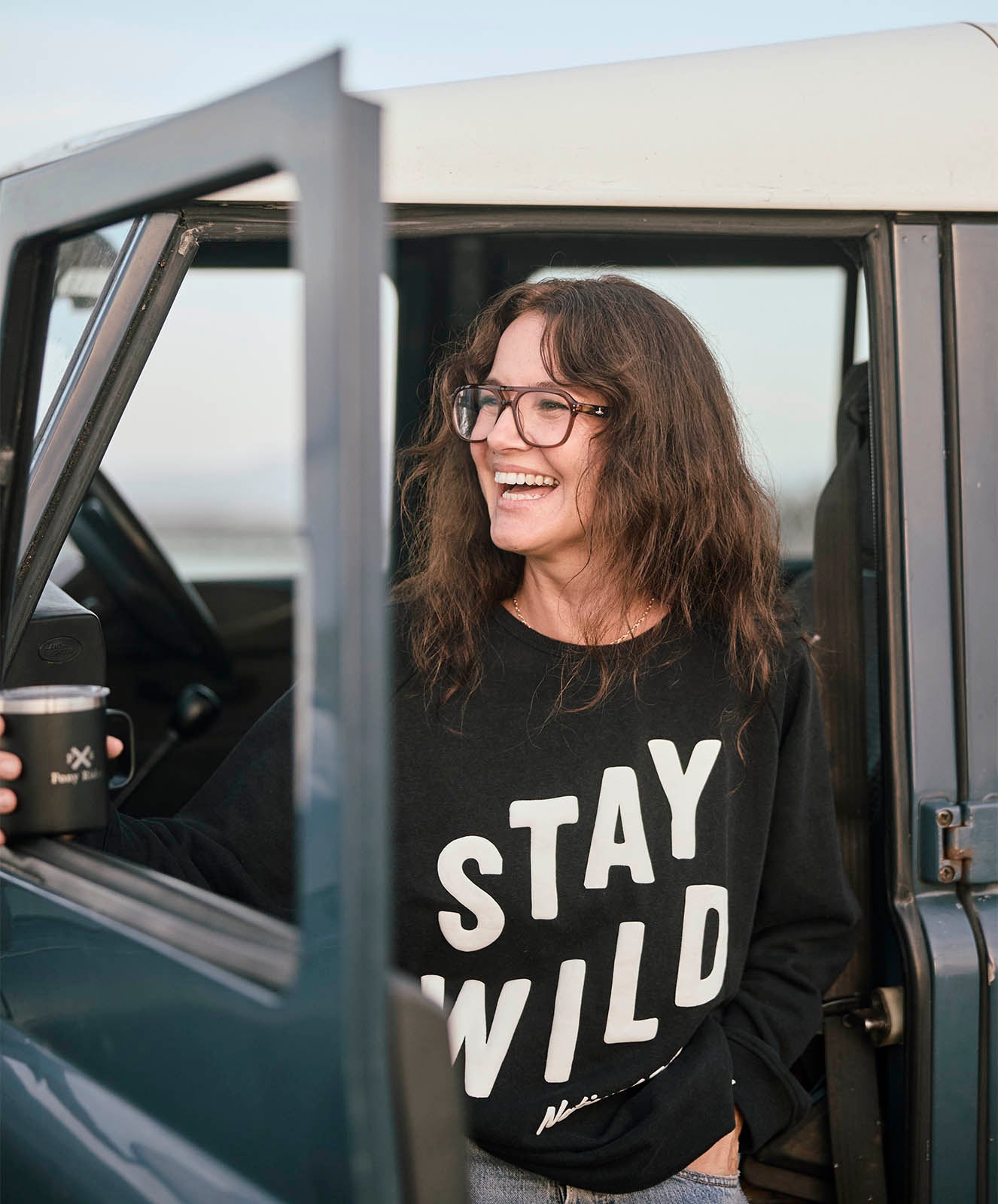 Stay Wild Crew Jumper