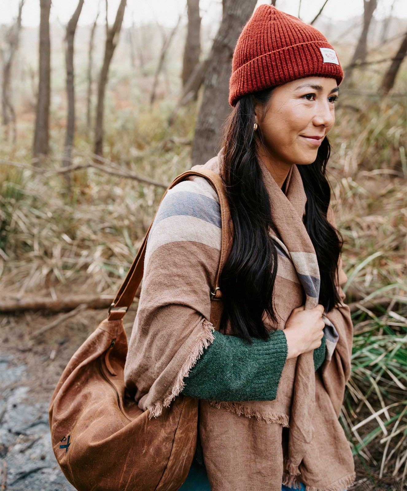 River Run Throw | Linen