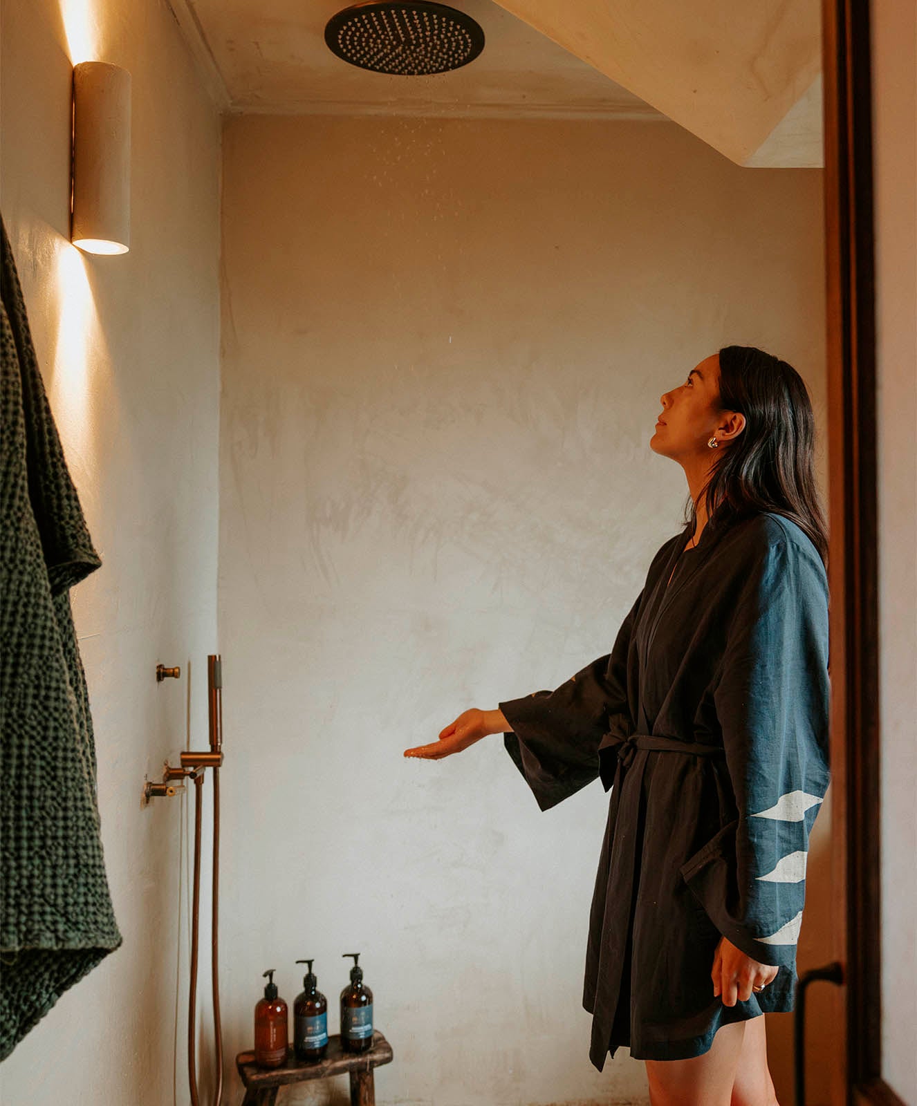 High Tide Kimono | Black | O/S
