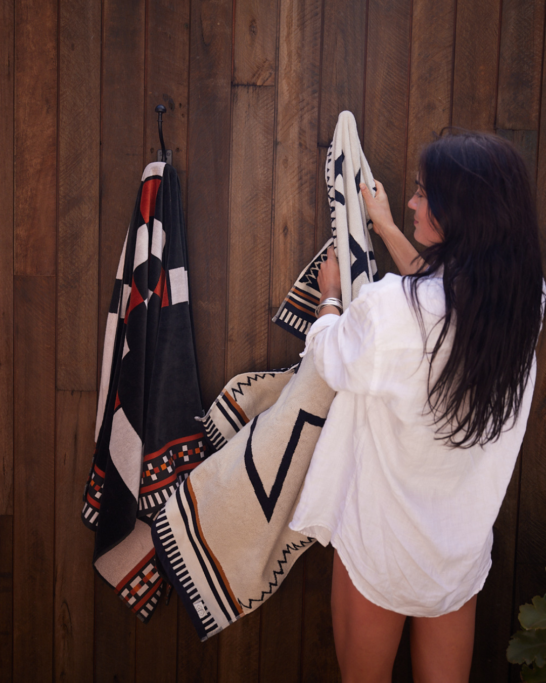 Haymaker Large Beach Towel