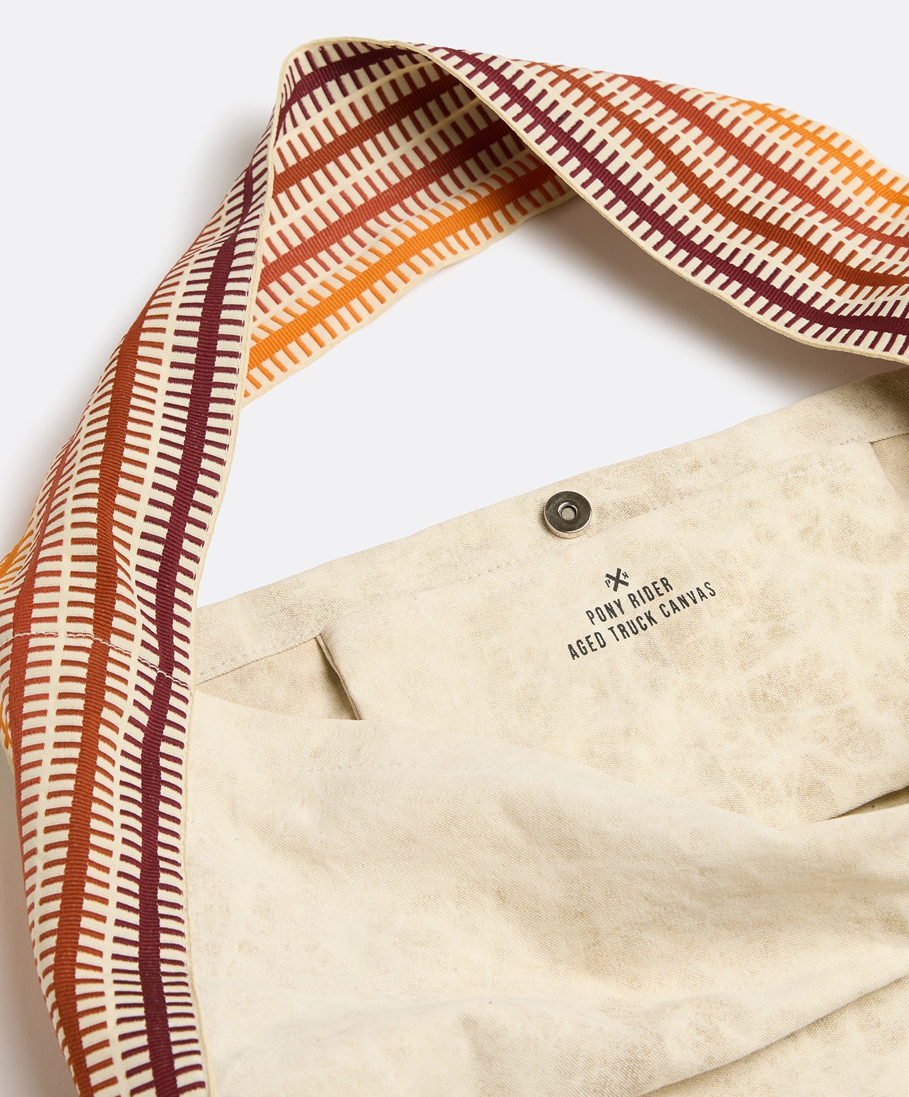 Adventure Slouch Bag | Upcycled | Natural