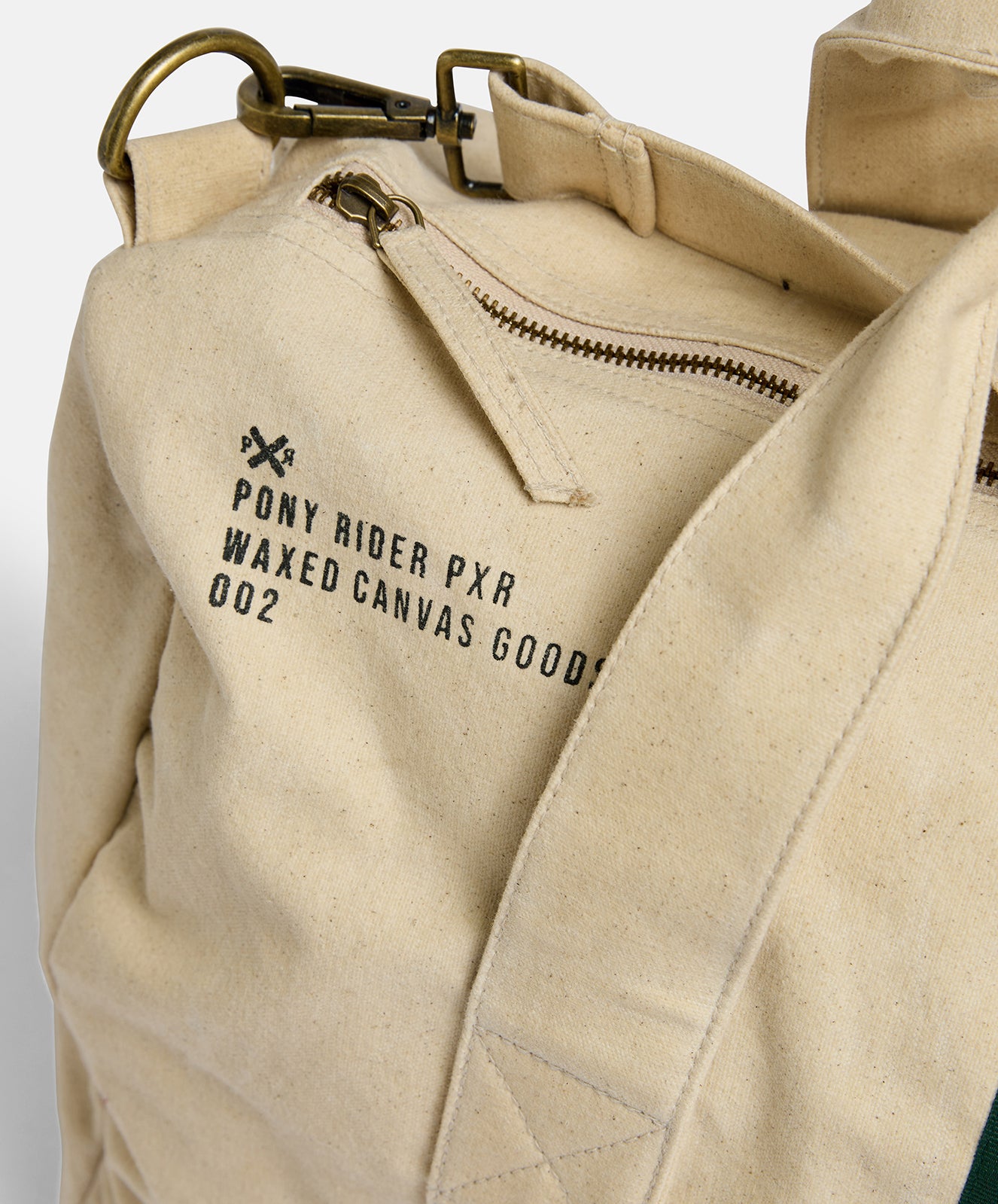 Escapee Canvas Overnight Bag | Waxed | Natural
