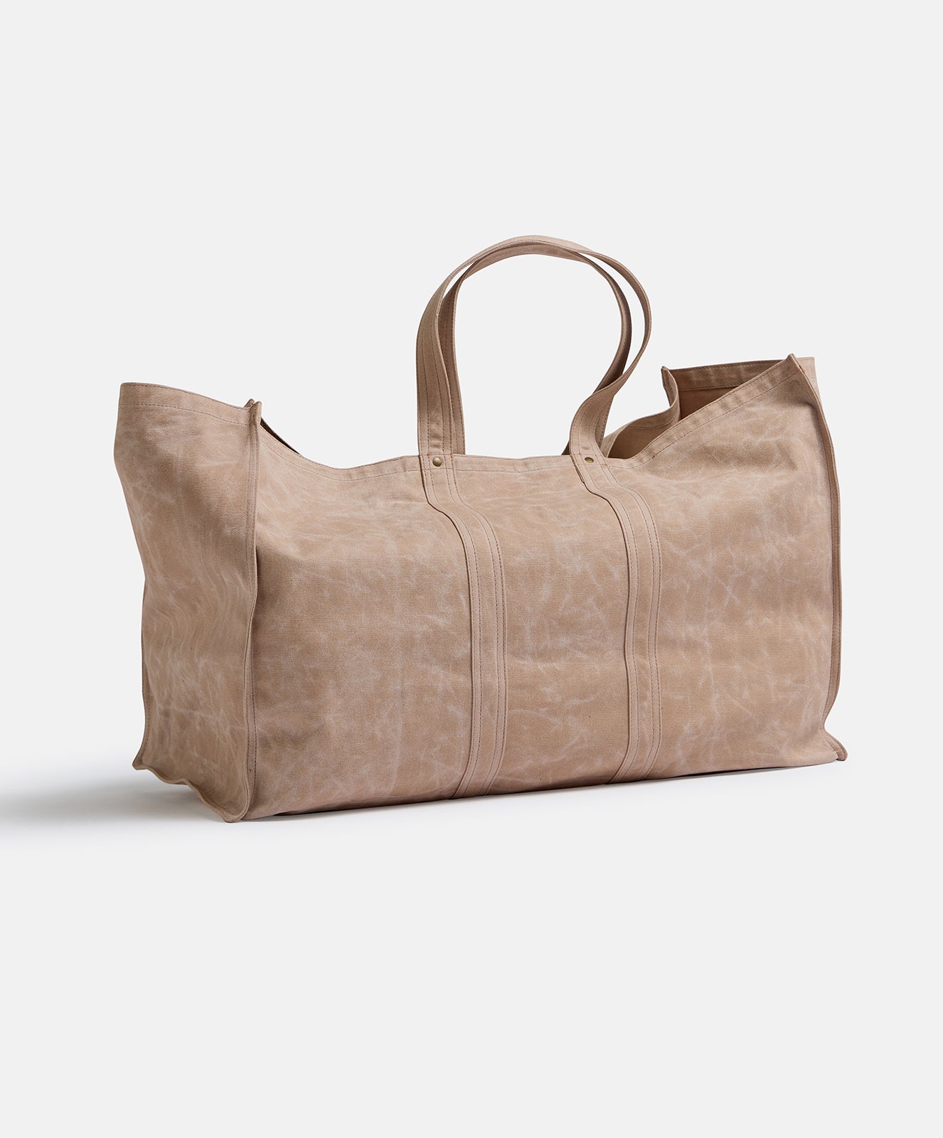 Market Carry All Canvas Tote Bag | Mocha