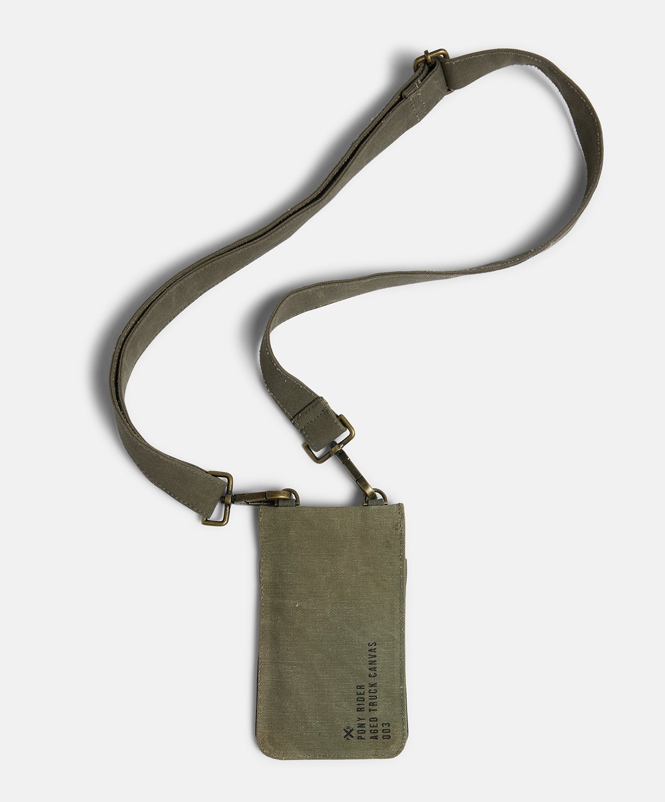 Land of Mates Phone Bag | Upcycled | Khaki