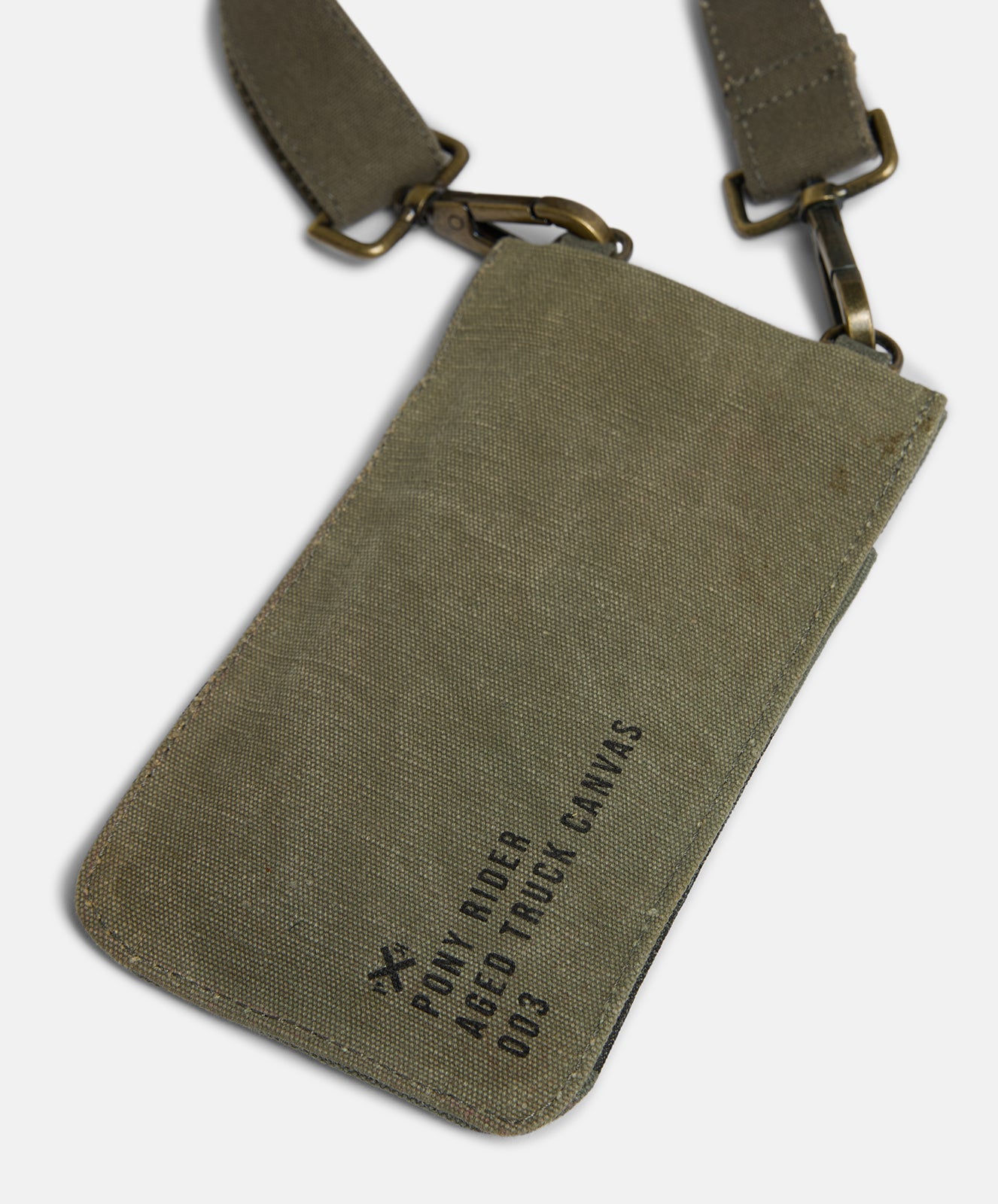 Land of Mates Phone Bag | Upcycled | Khaki