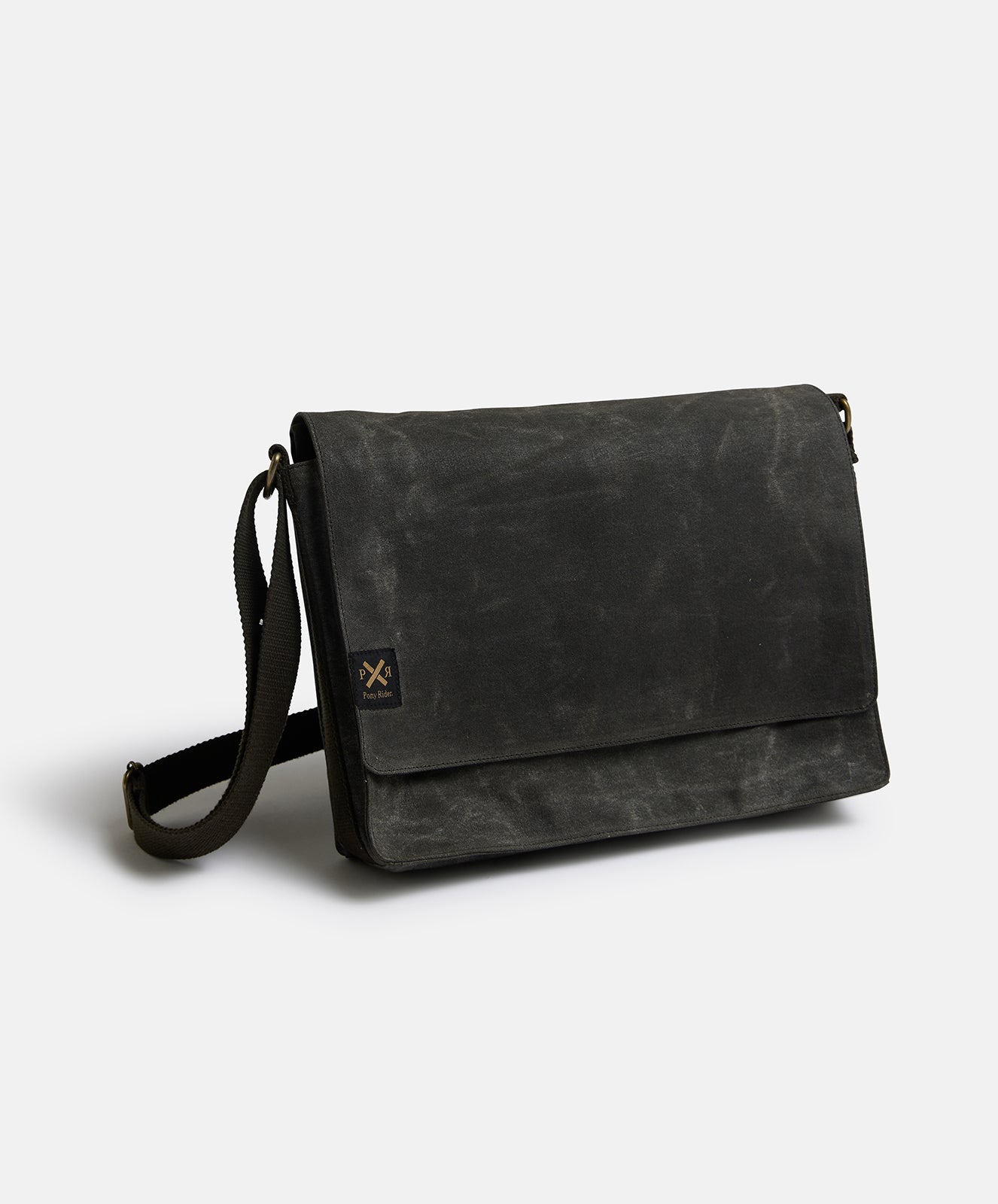 Slow Road Laptop Satchel | Black