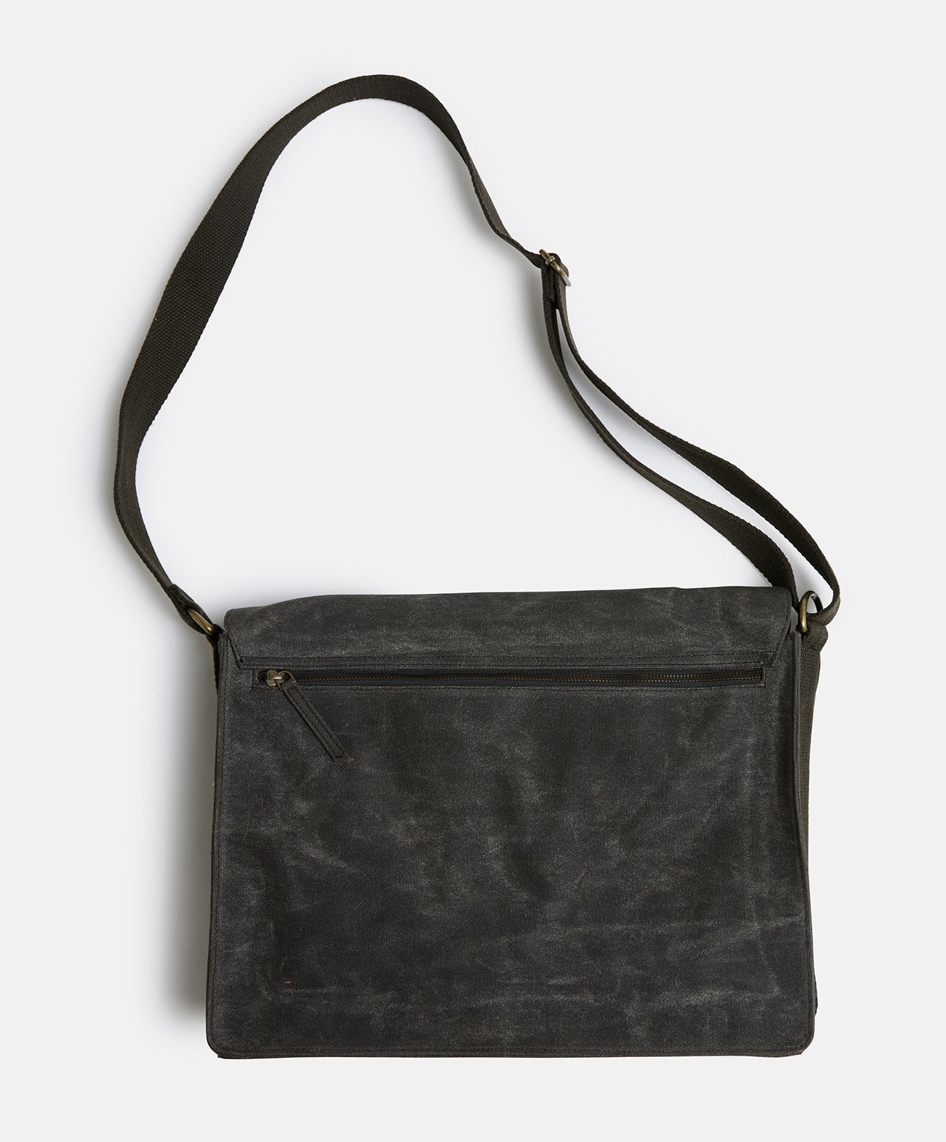 Slow Road Laptop Satchel | Black