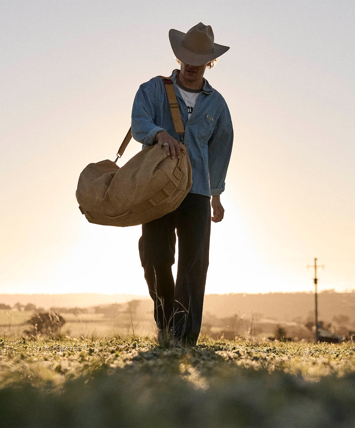 Slow Road Duffle Bag | Large | Clay