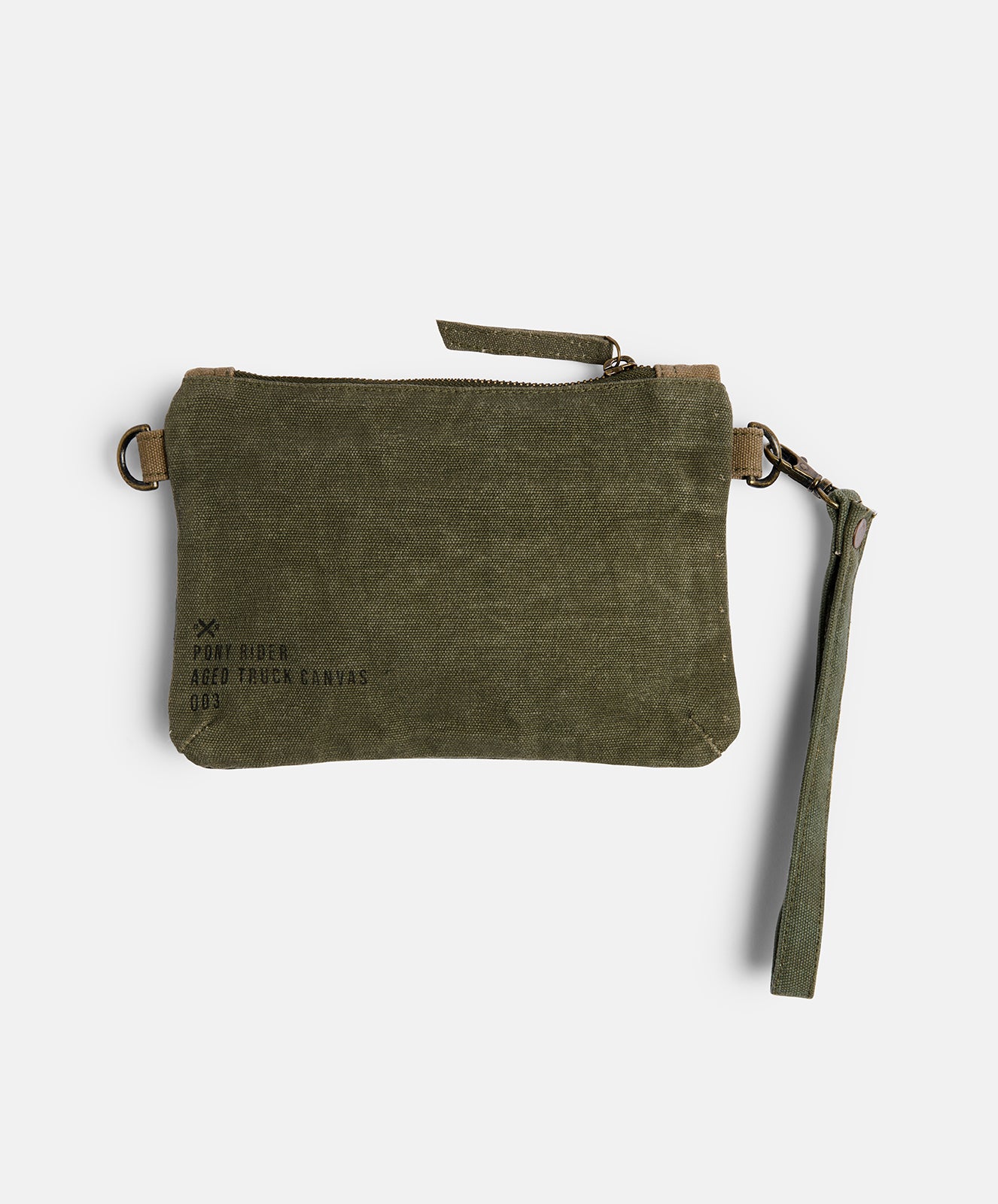 Messenger Pouch | Upcycled | Khaki