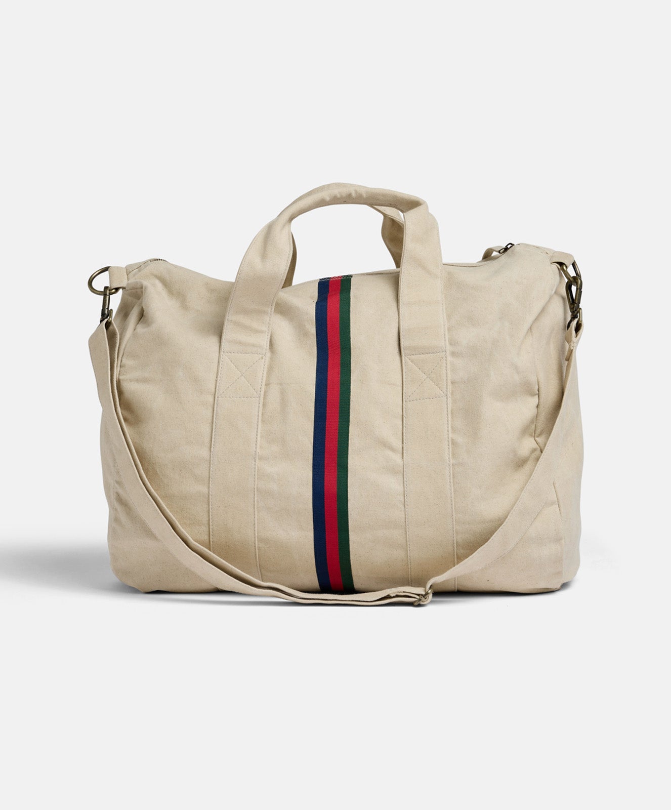 Escapee Canvas Overnight Bag | Upcycled | Natural