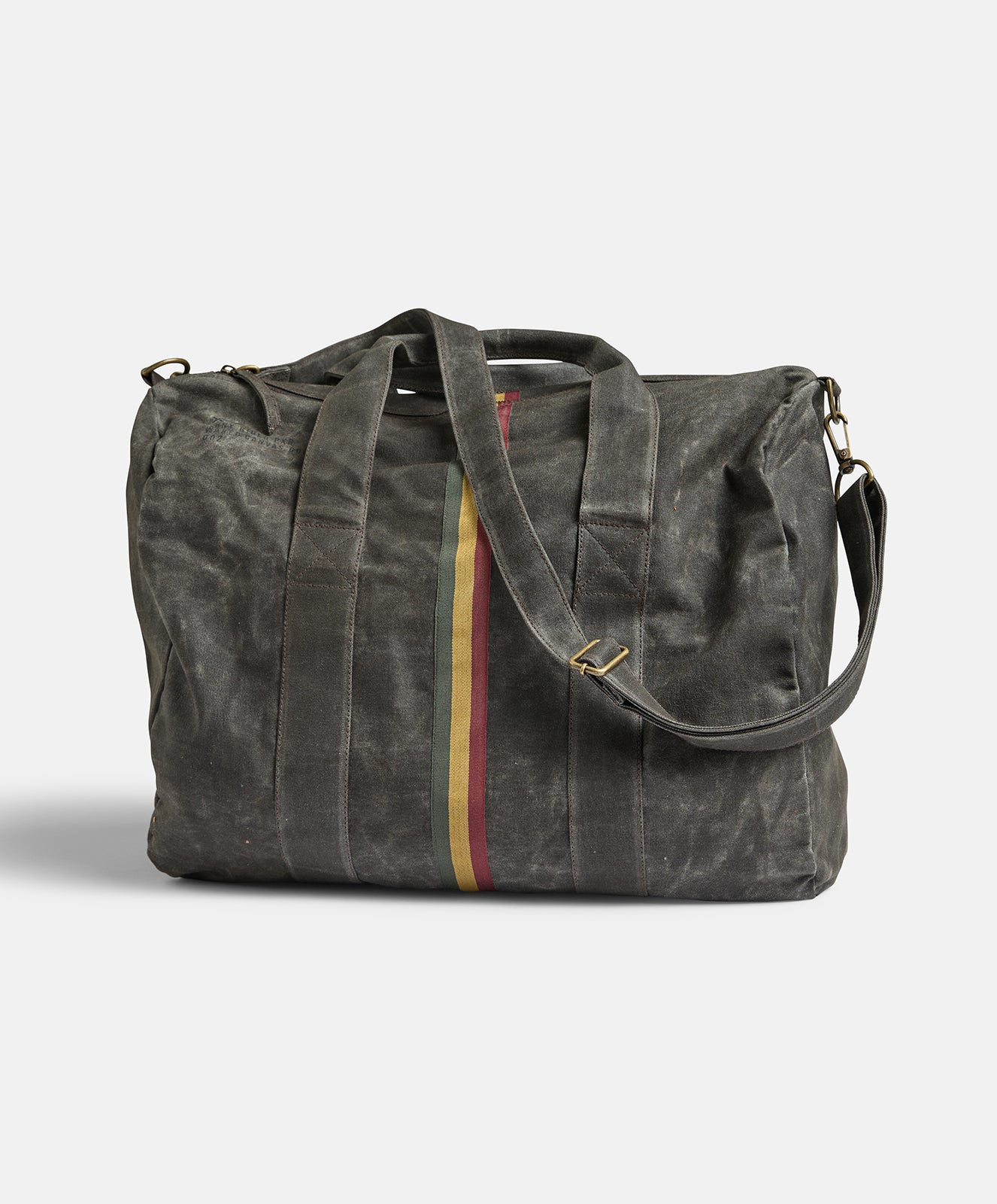 Escapee Overnight | Waxed Canvas | Black