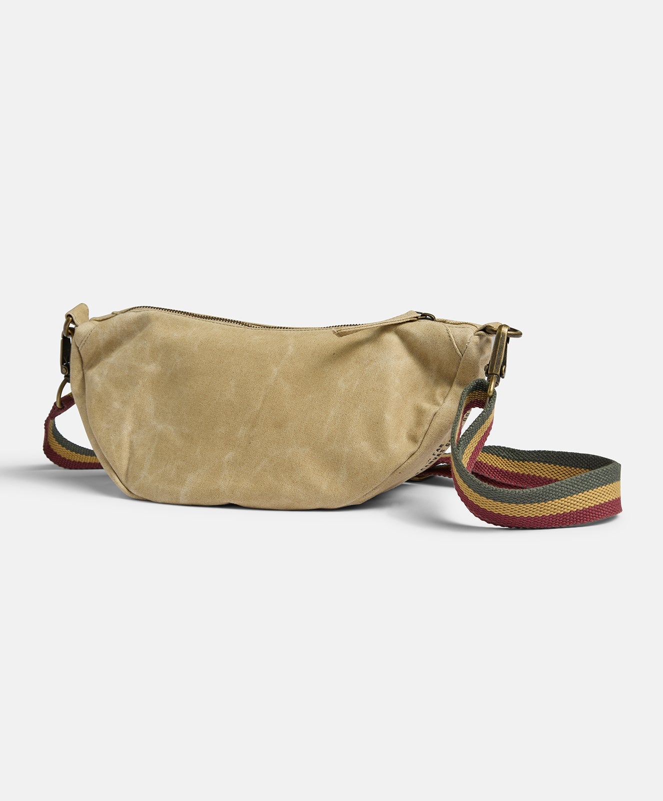 Slow Road Shoulder Bag I Waxed Canvas I Light Safari (PRE SALE)