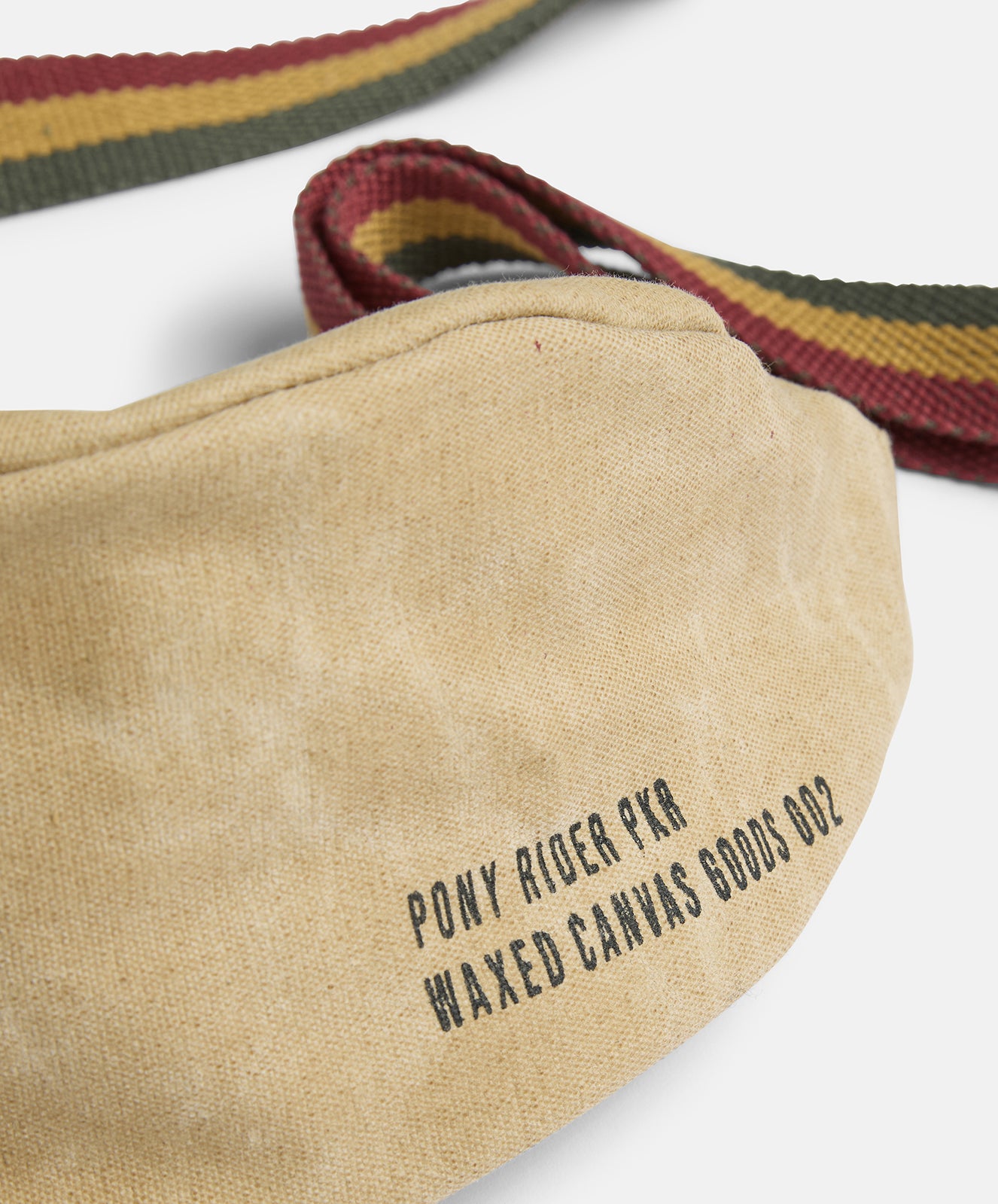 Slow Road Shoulder Bag I Waxed Canvas I Light Safari