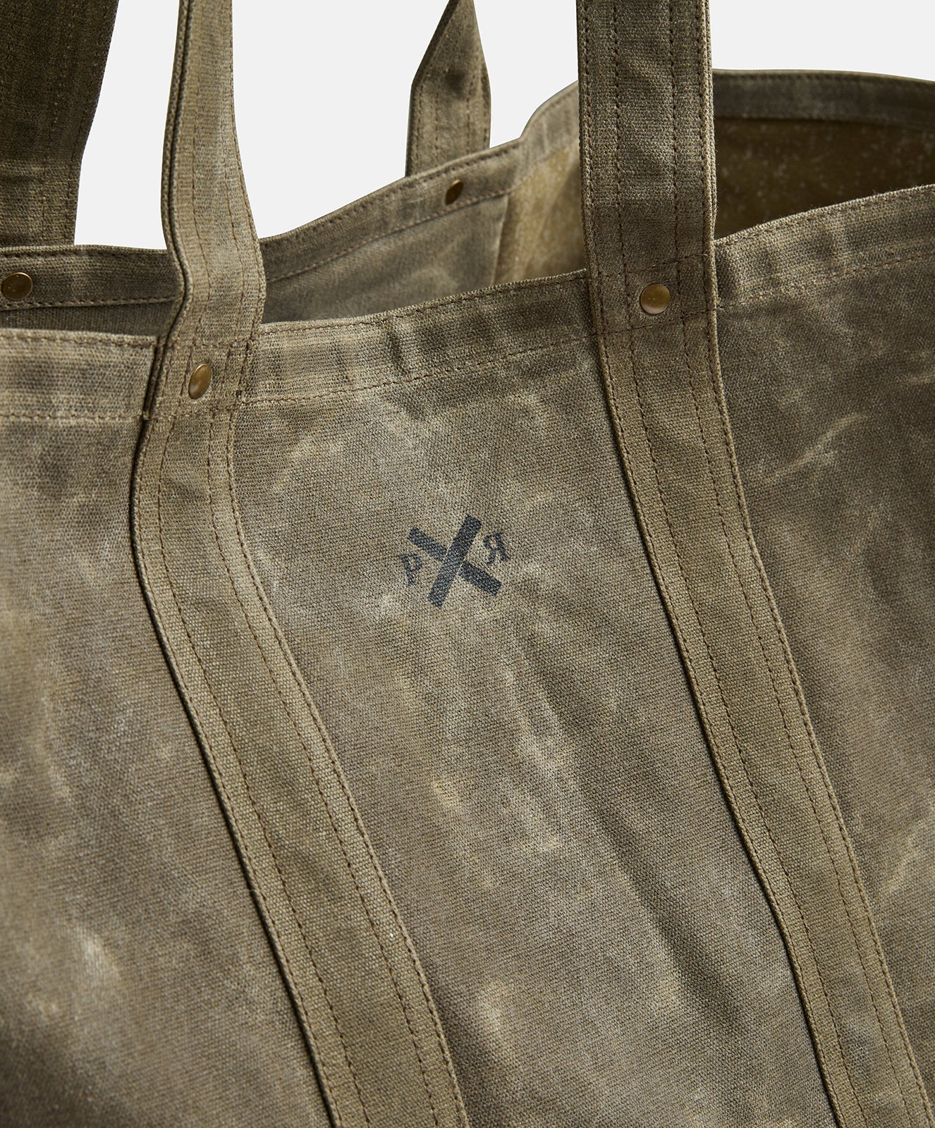 Market Canvas Tote Bag | Dark Olive