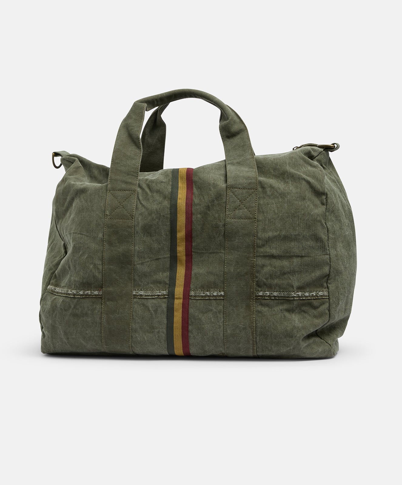 Escapee Overnight Bag I Upcycled I Khaki