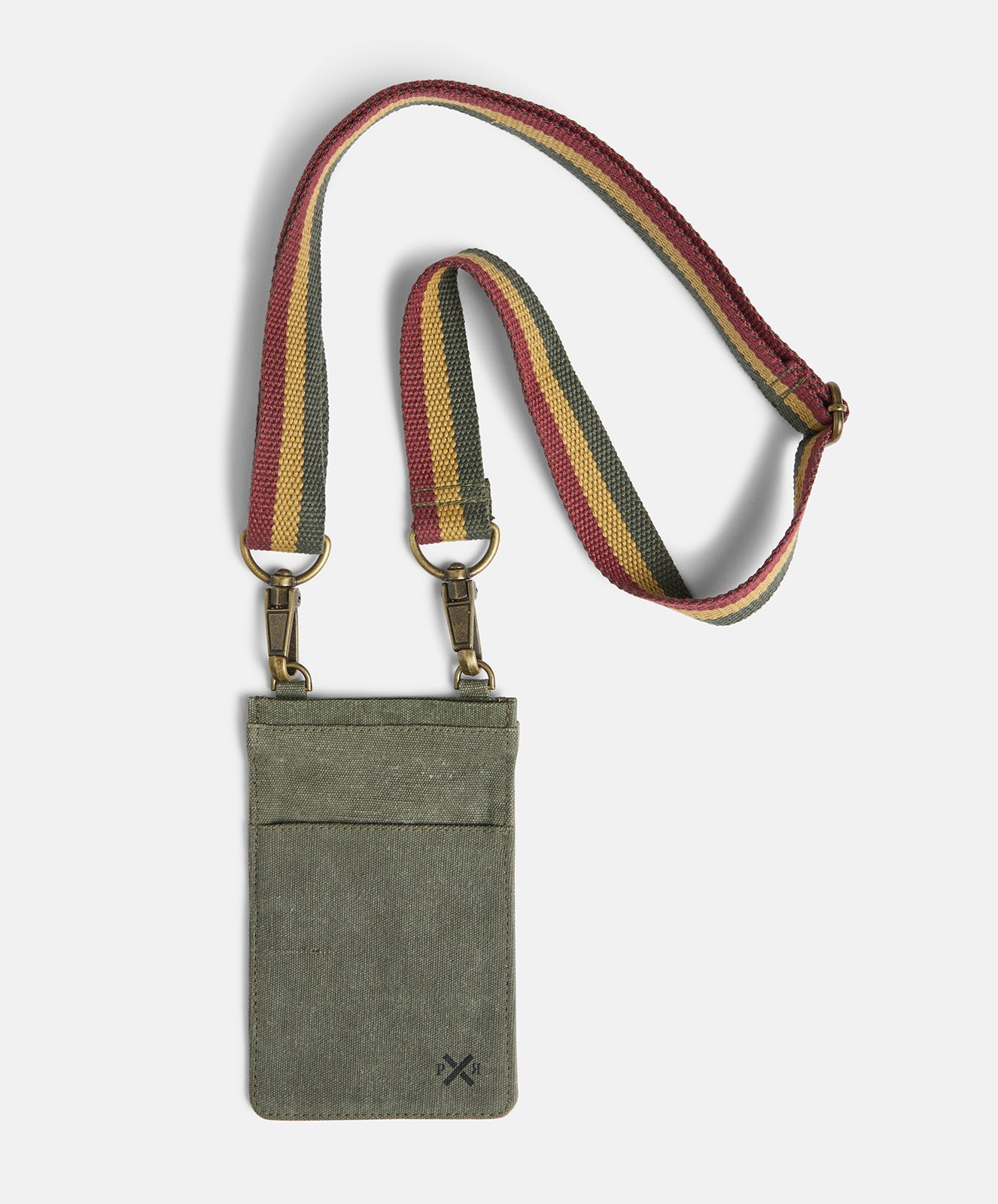 Escapee Cross Body Phone Bag I Upcycled I Khaki