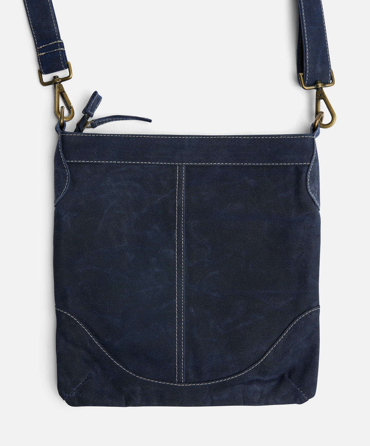 Sierra Satchel Bag | Durrie Weave | Navy | 30*30cm - PRE SALE