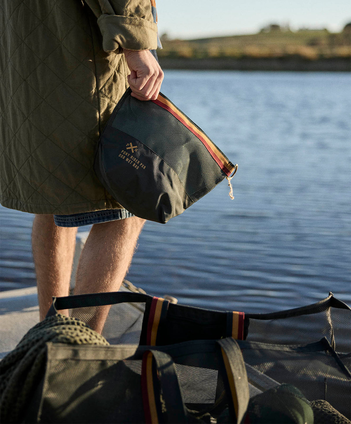 High Tide Plunge Pouch Bag | Duffel Green | 35*25*15cm