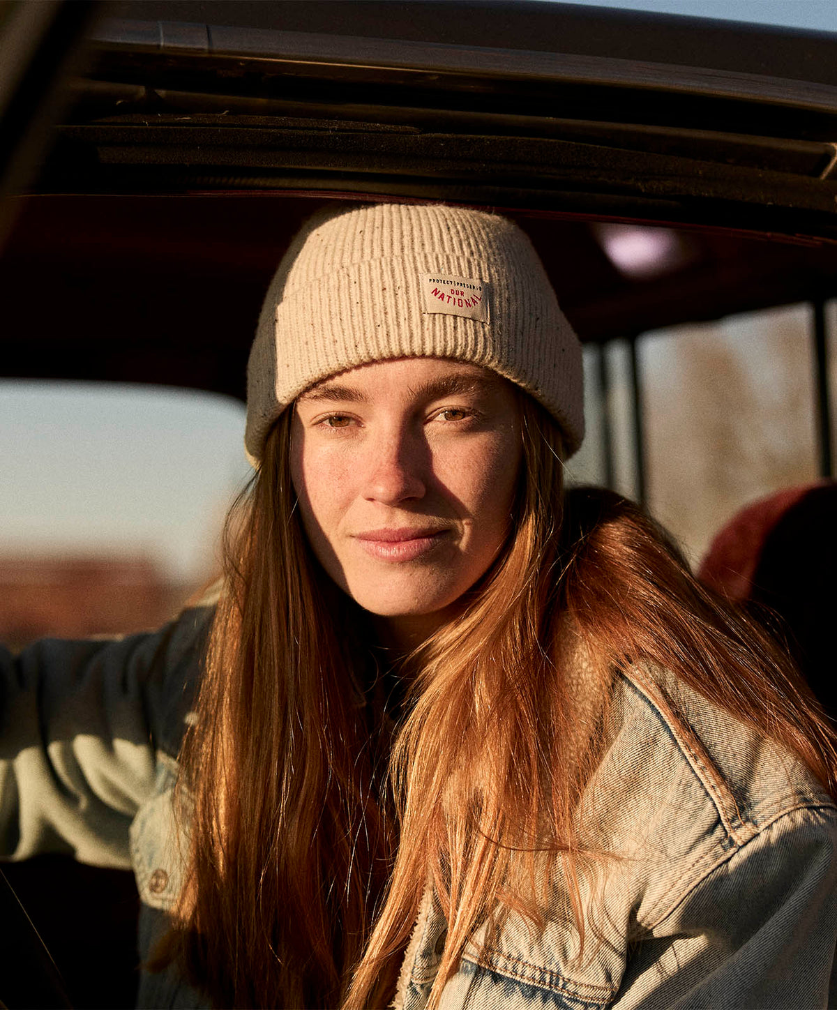 Merino Wool Beanie I Natural