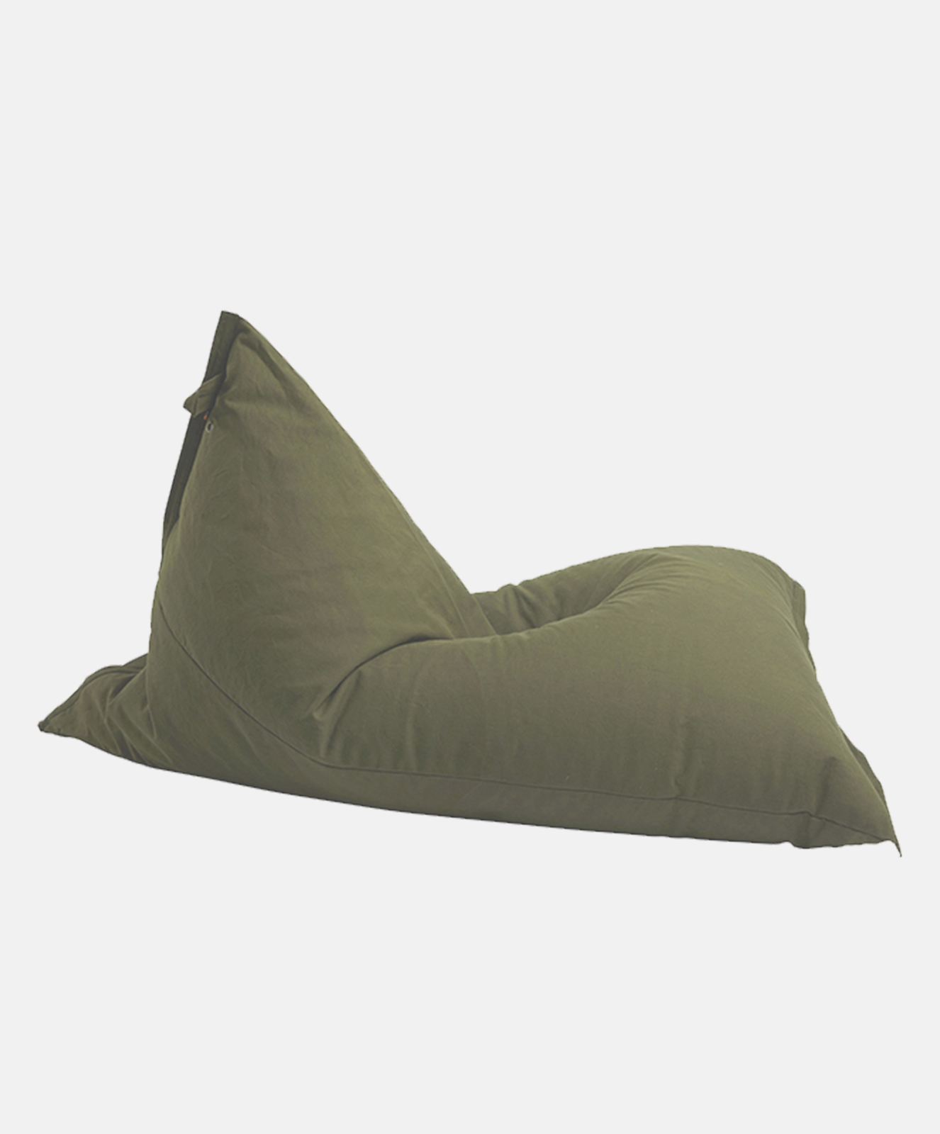 Camp Out Bean Bag | Olive | Upcycled