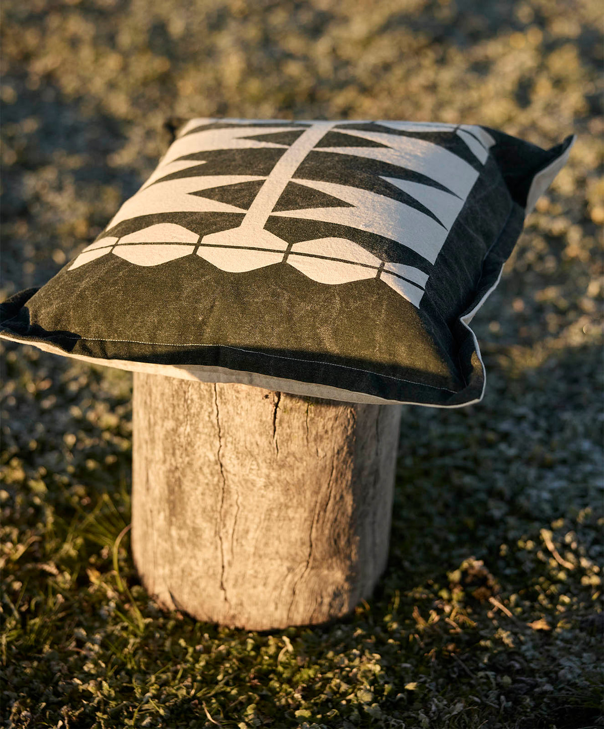 Pebble Cushion Cover | Duffle Green | 45*45