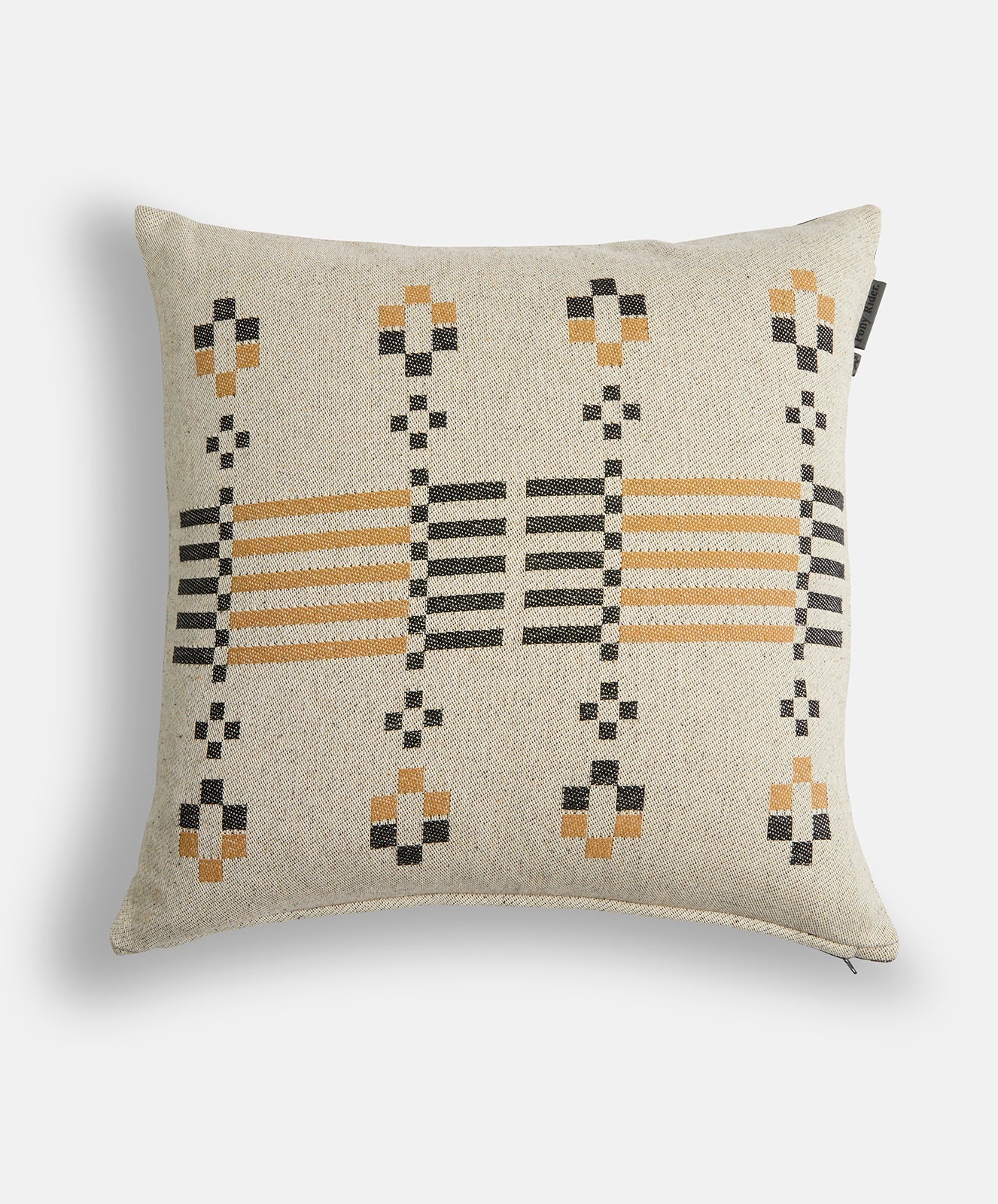 Alpine Retreat Cushion | Black/Natural